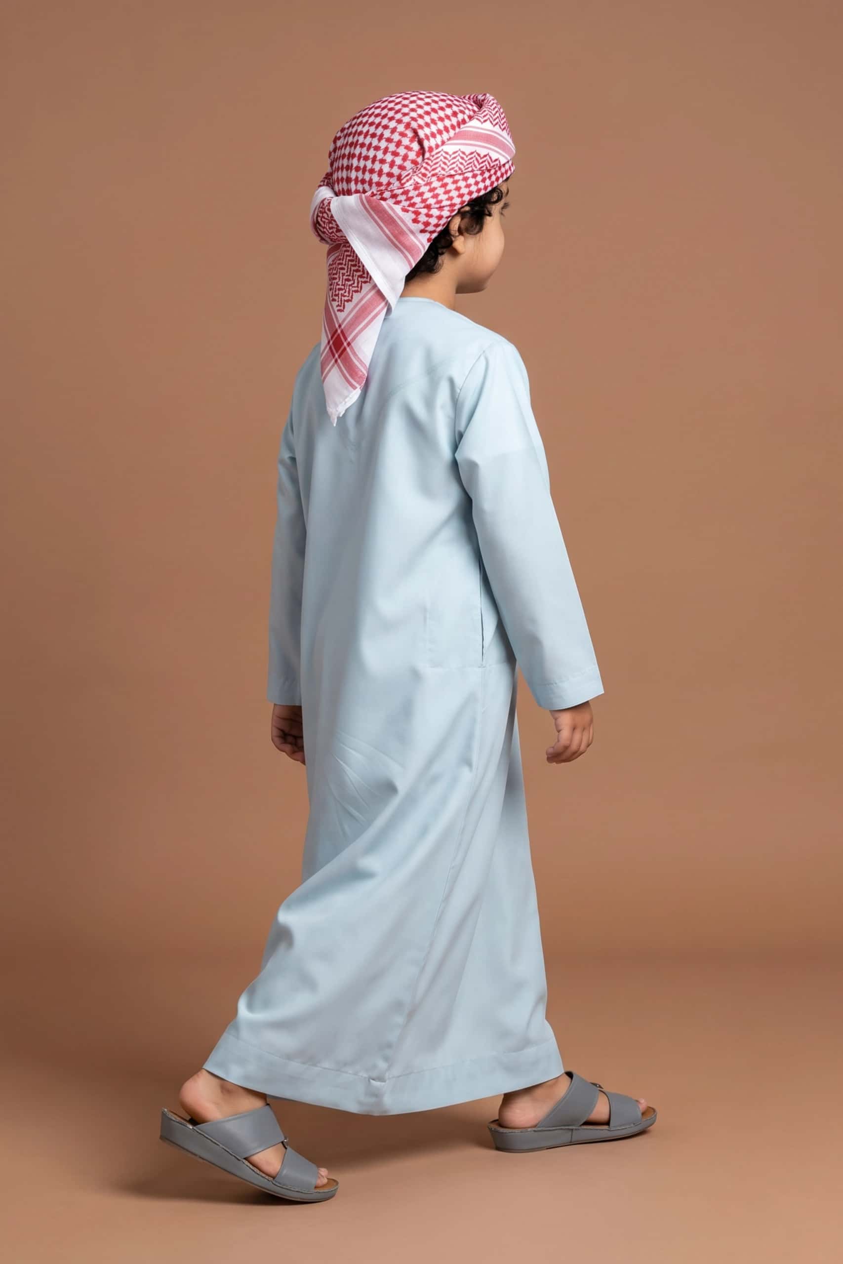 Powder Blue Kids Kandora 6