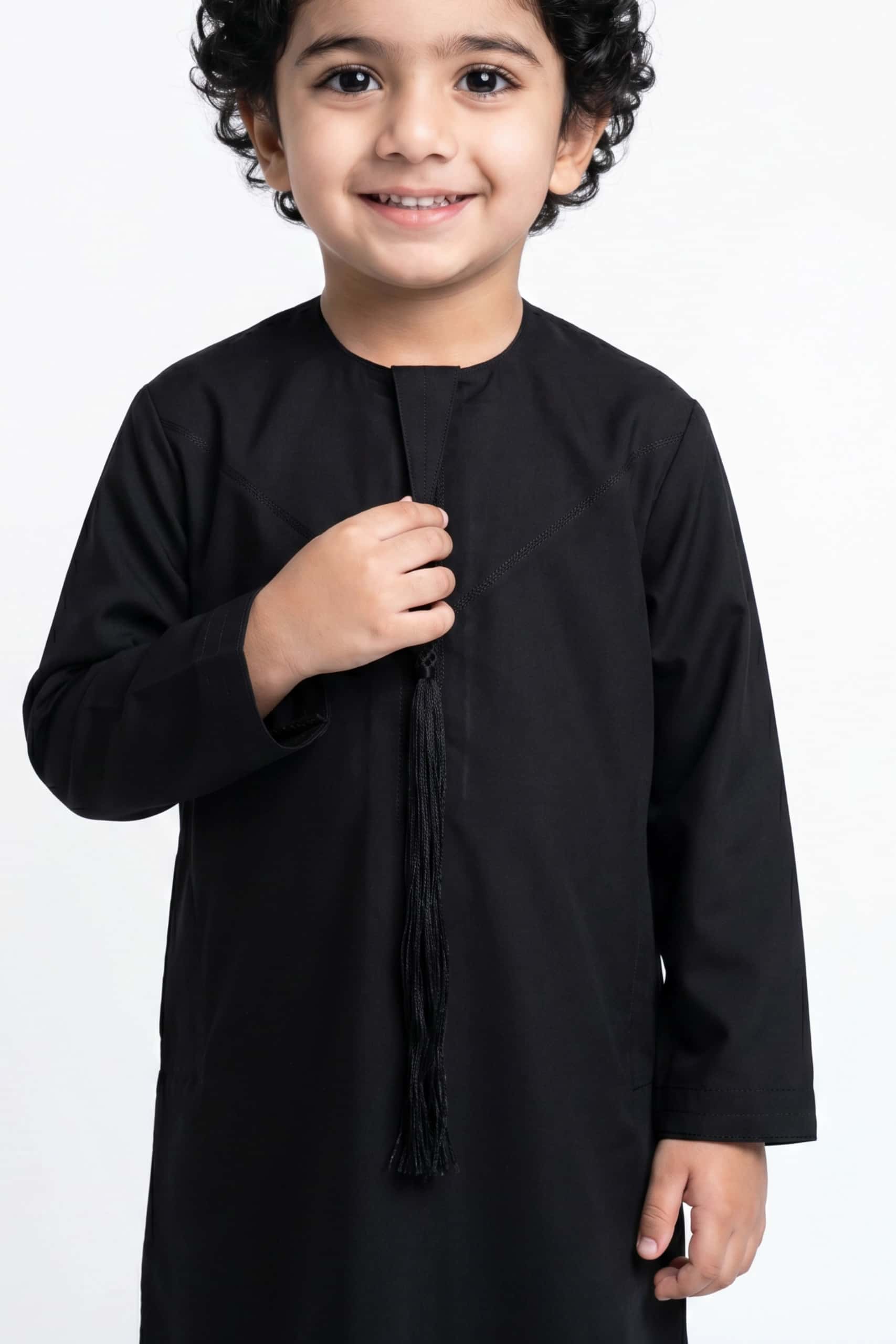  Classic Black Kids Kandora 2