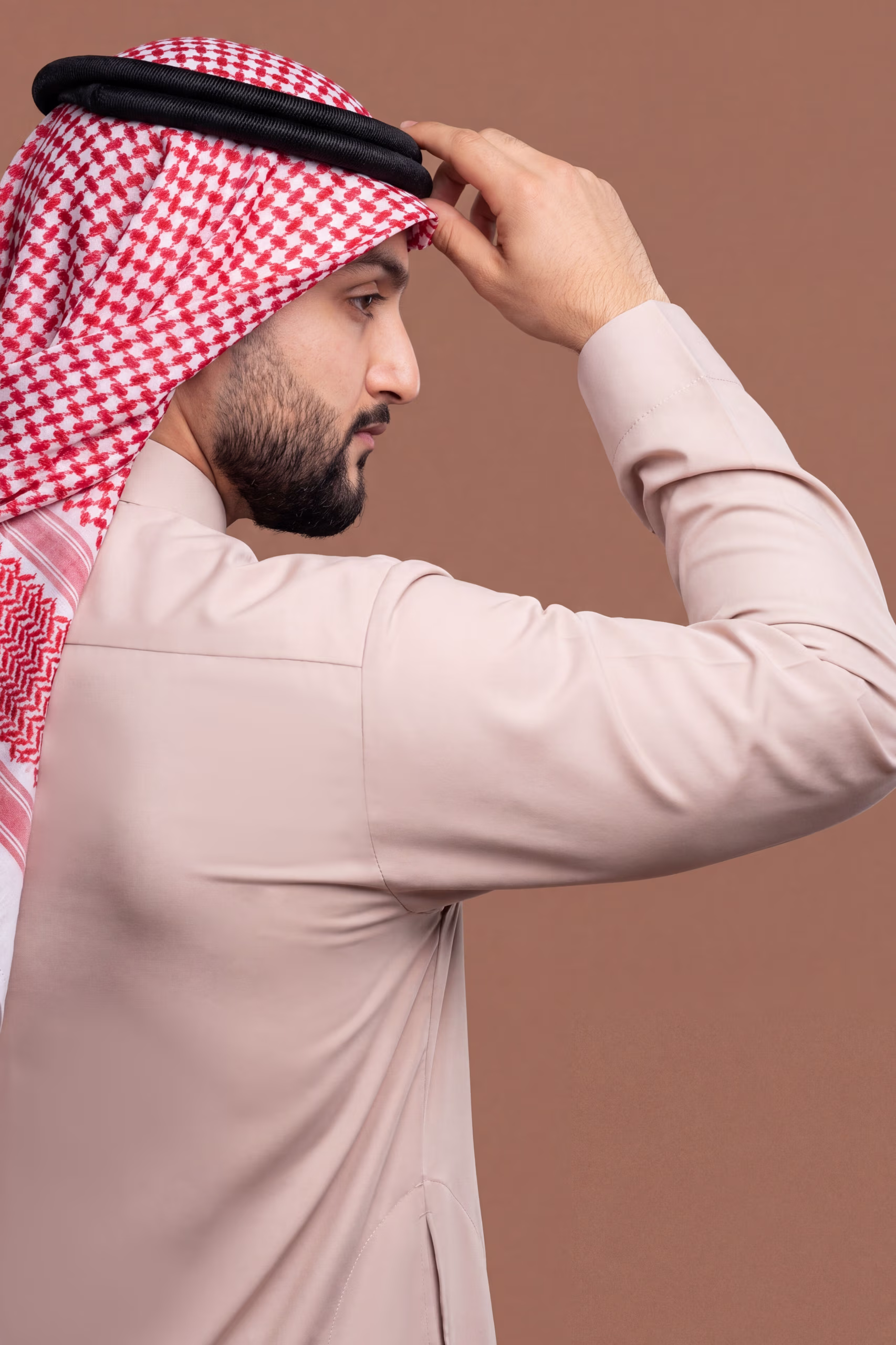 Baby Pink Saudi Thobe 11