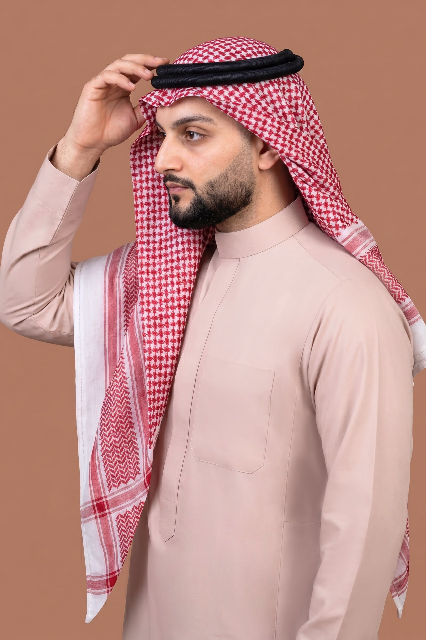 Baby Pink Saudi Thobe 9