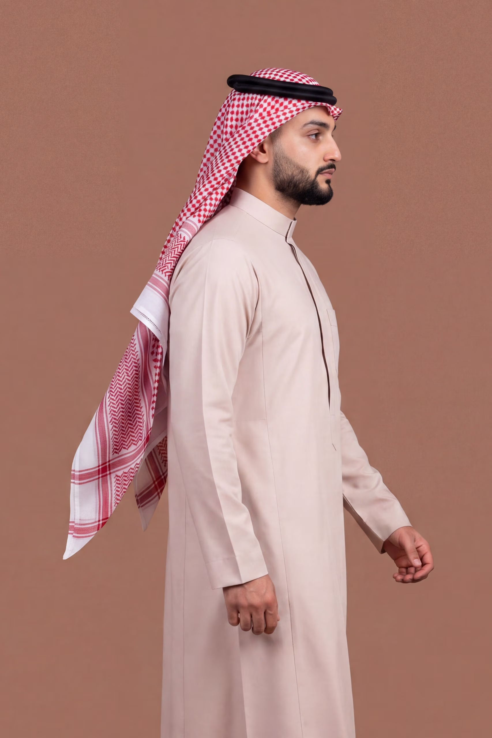 Baby Pink Saudi Thobe 6