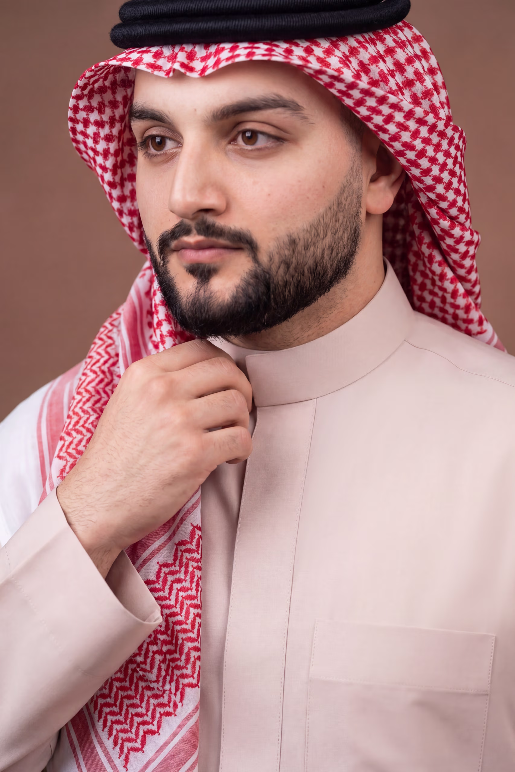 Baby Pink Saudi Thobe 5