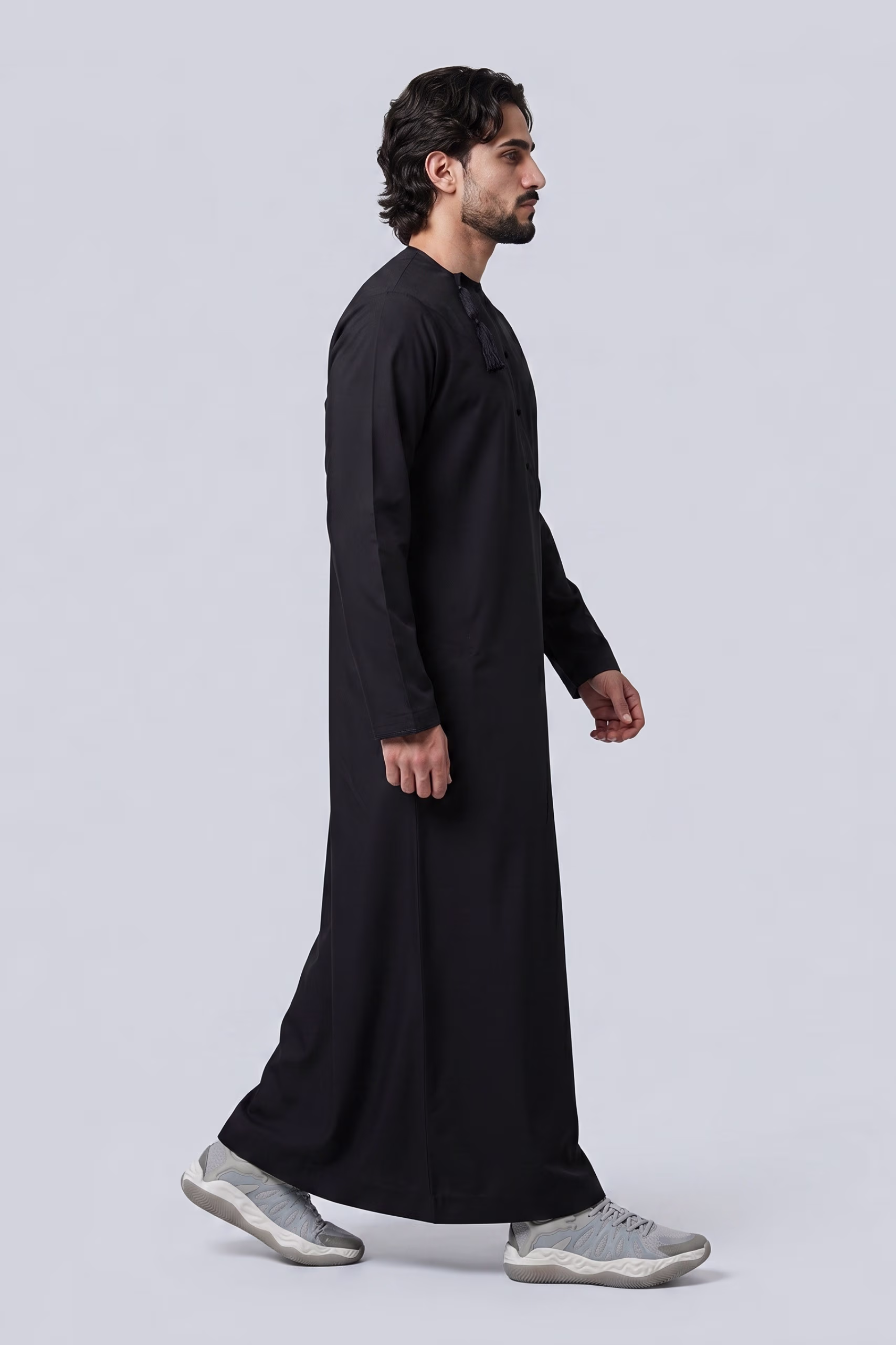 Black Omani Dishdasha 3