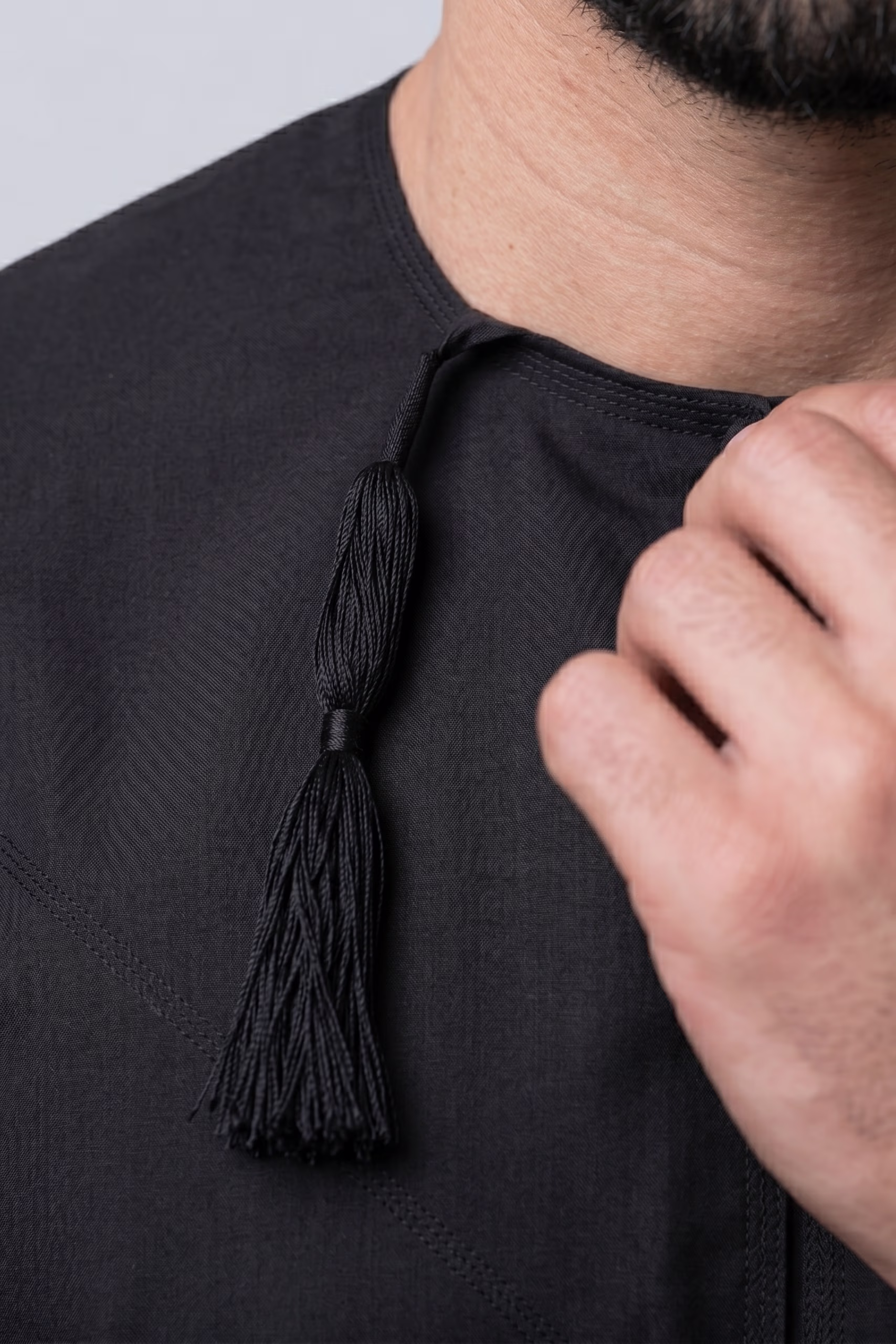 Black Omani Dishdasha 7