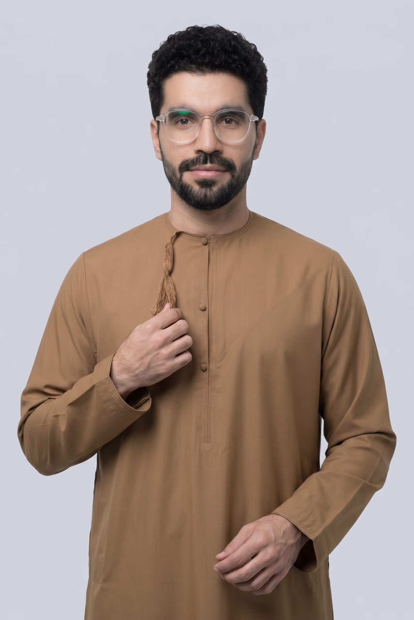 Camel Omani Dishdasha 9