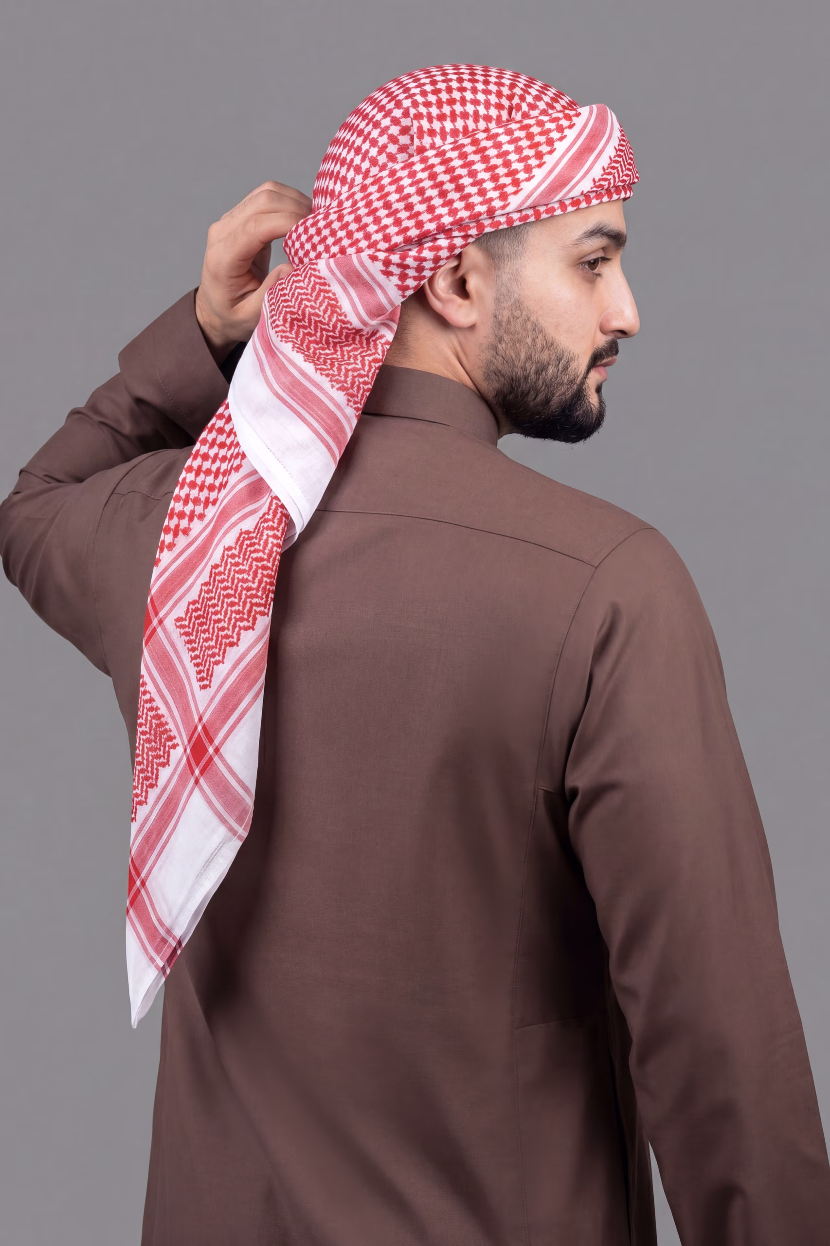 Coffee Brown Saudi Thobe 9