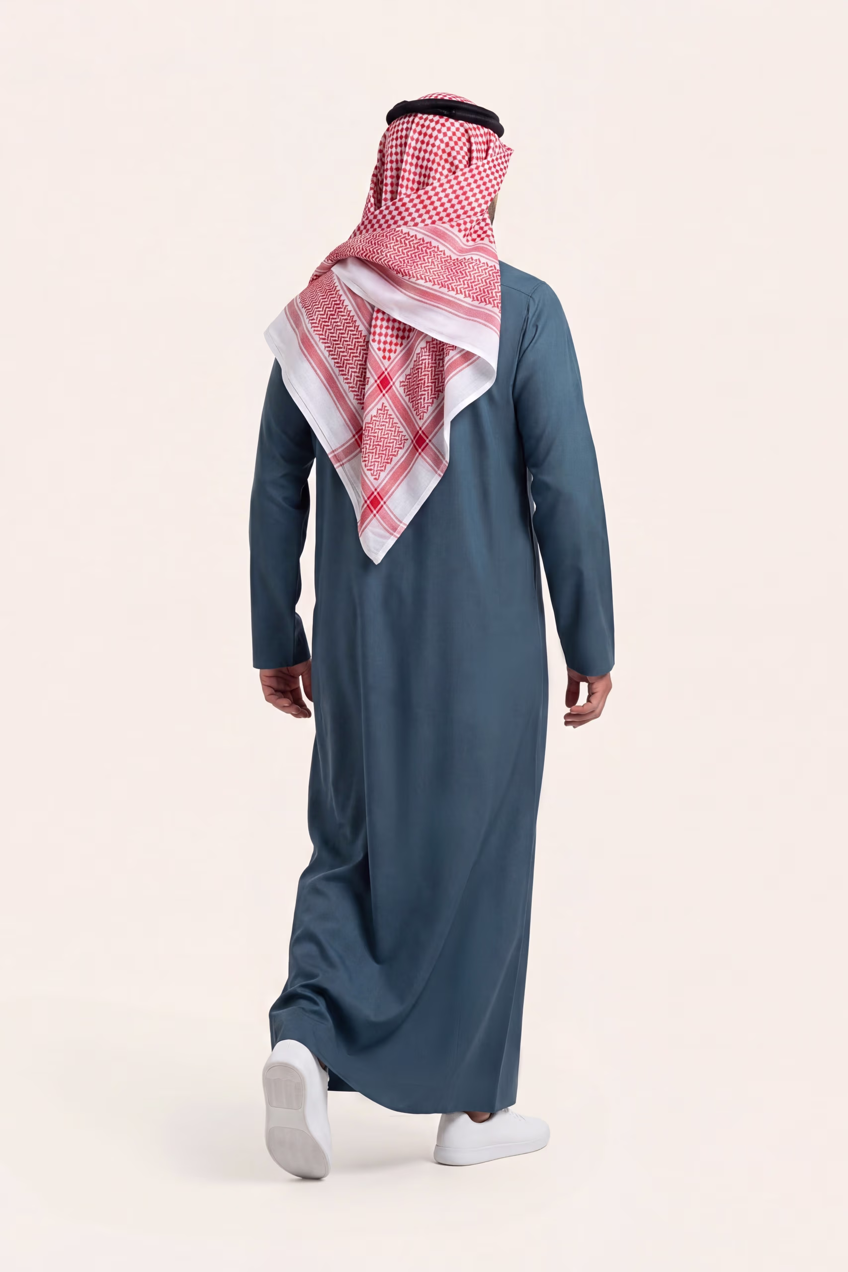 Dark Teal Saudi Thobe 6