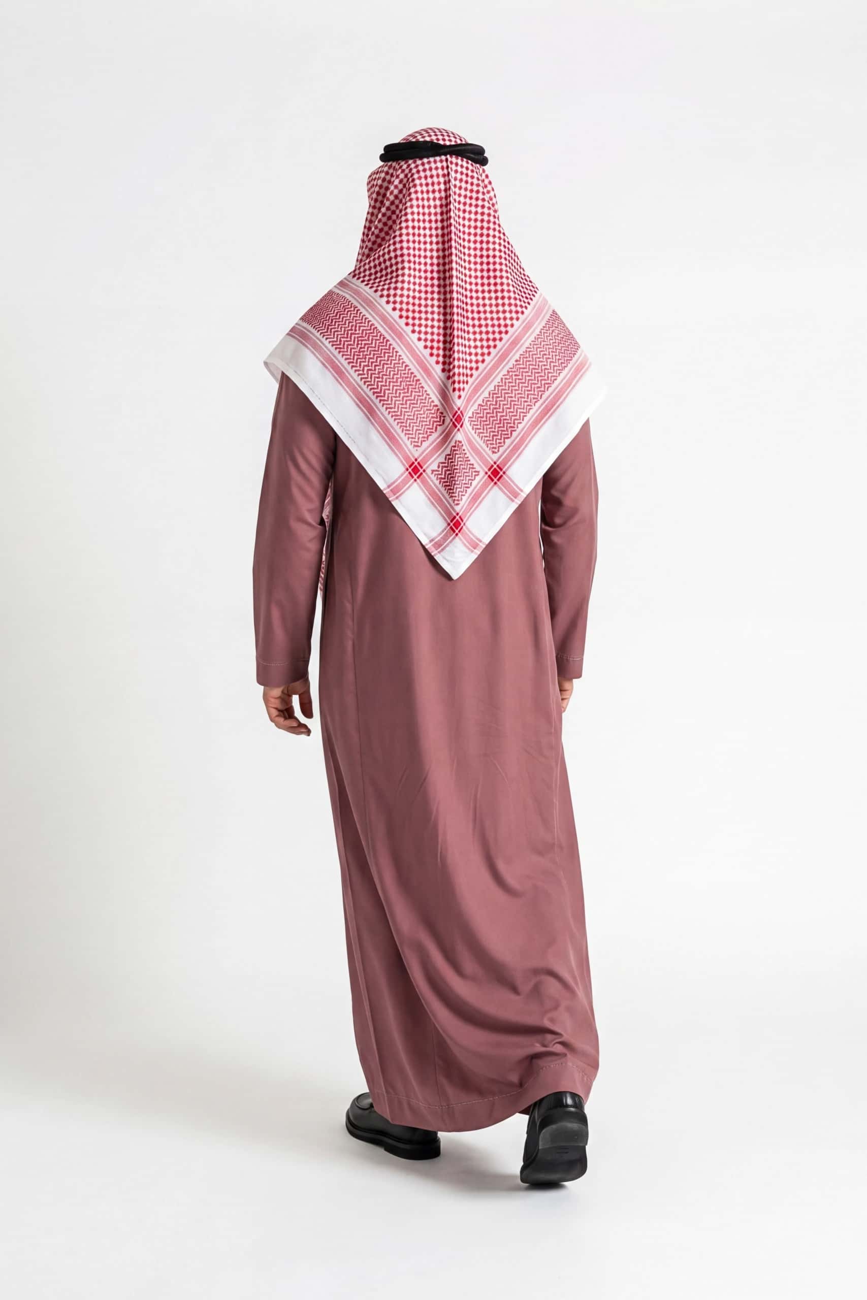 Dusty Rose Saudi Thobe 11