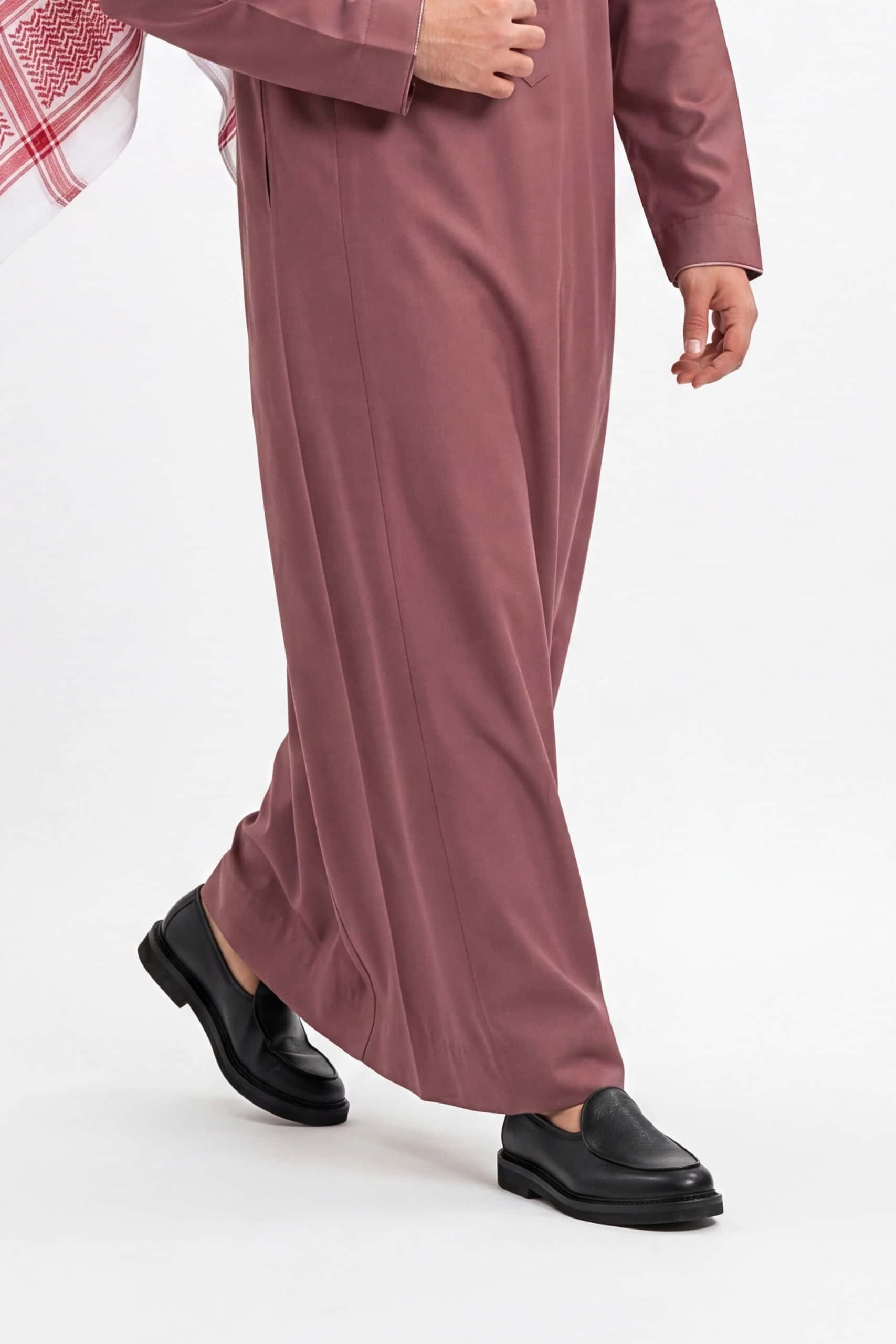 Dusty Rose Saudi Thobe 6