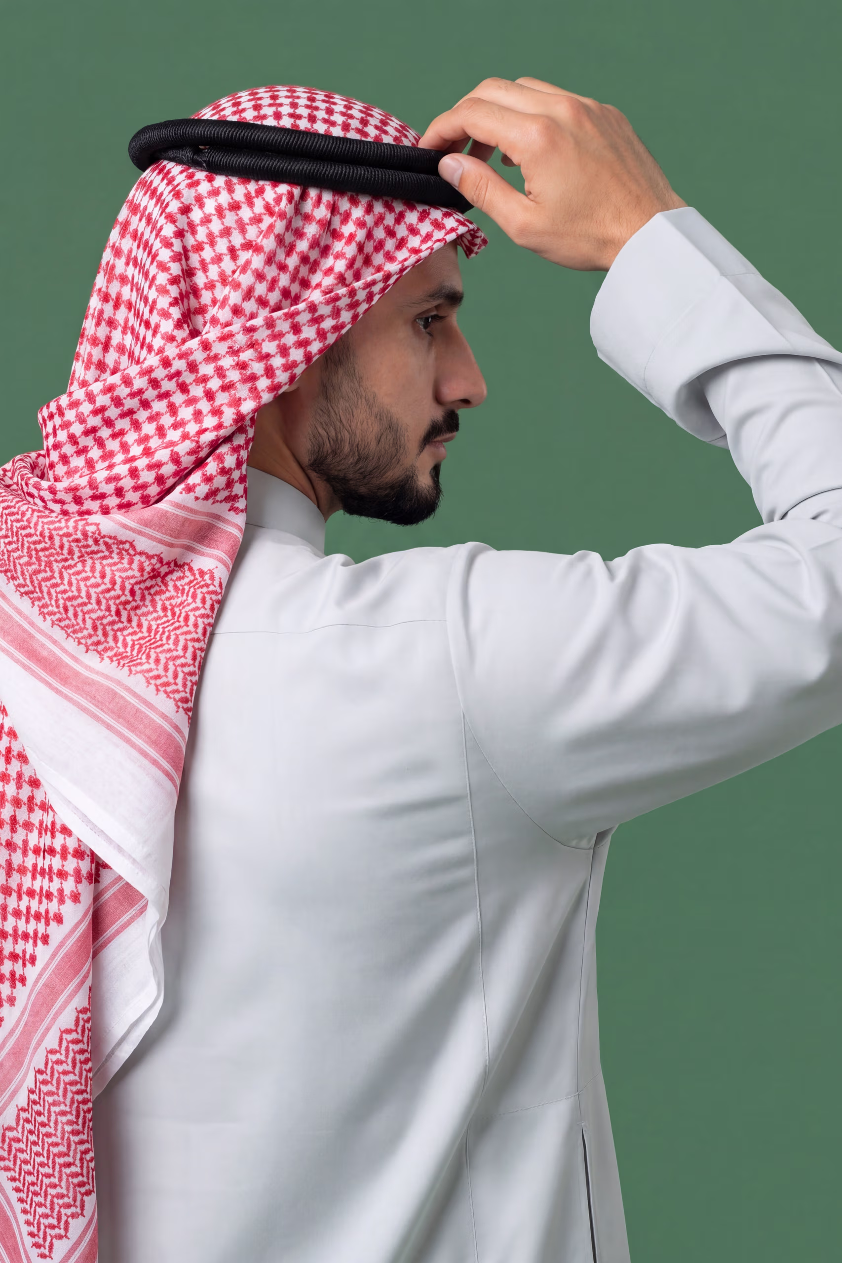 Fog Grey Saudi Thobe 9