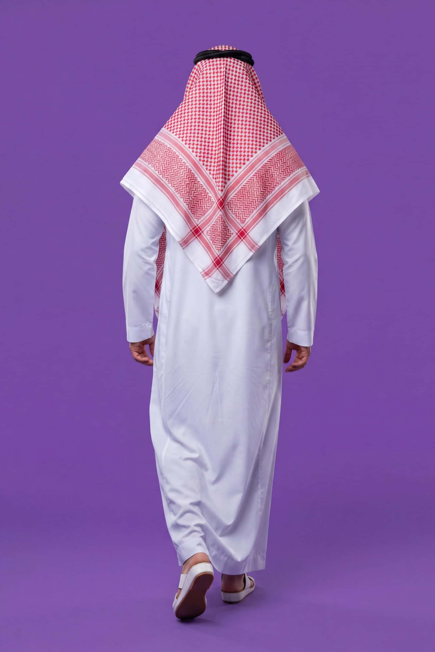 Glacier White Saudi Thobe 9