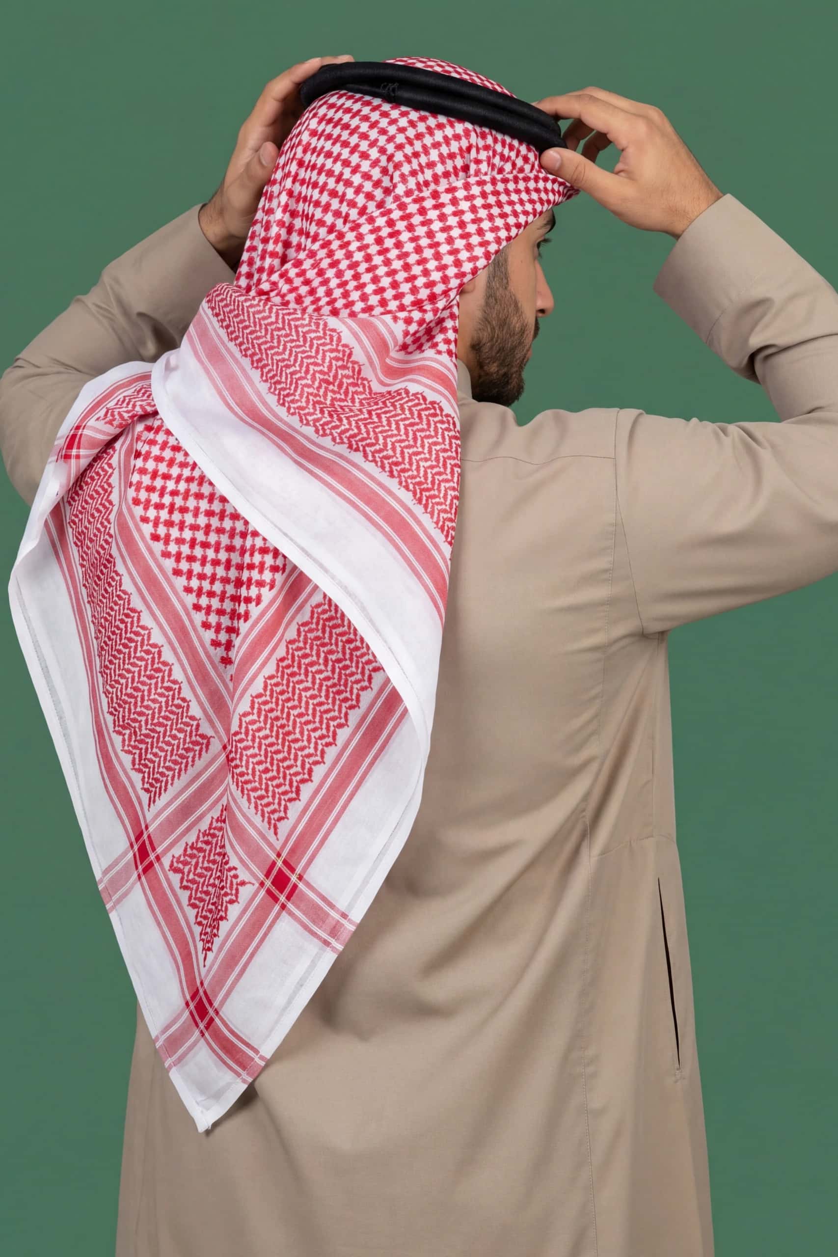 Khaki Beige Saudi Thobe 4
