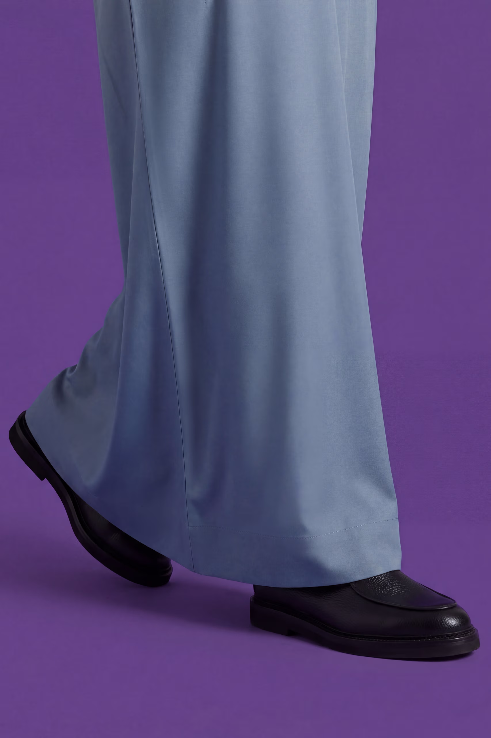 Steel Blue Saudi Thobe 4