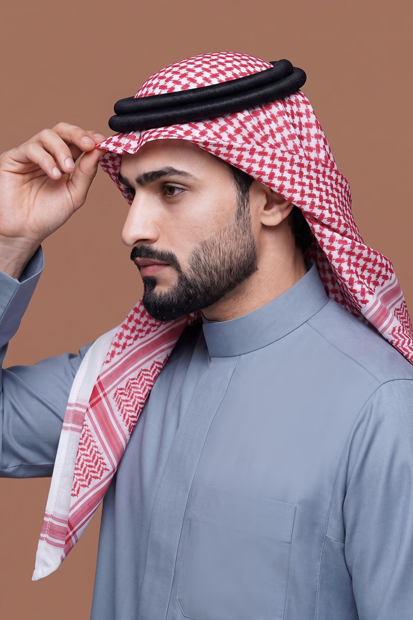 Light Blue Saudi Thobe 5