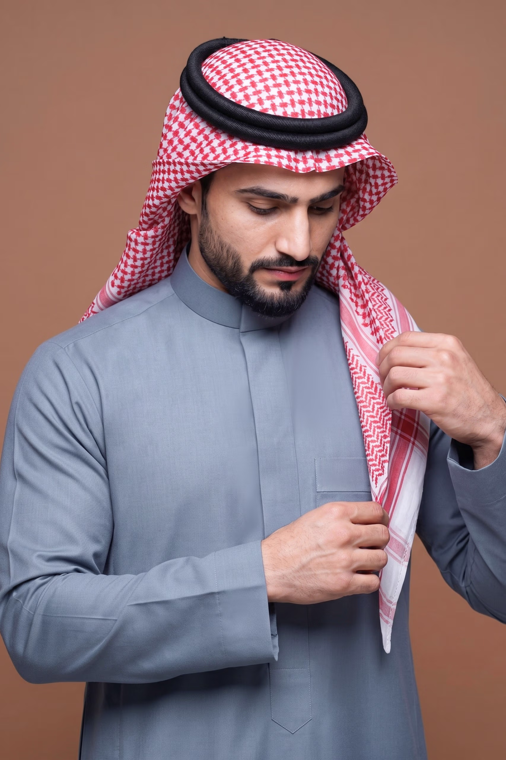 Light Blue Saudi Thobe 6