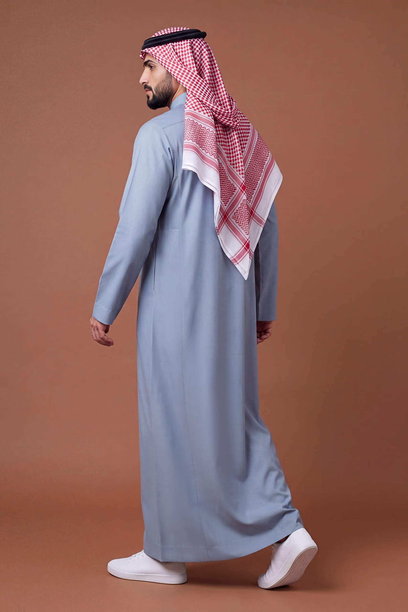 Light Blue Saudi Thobe 7