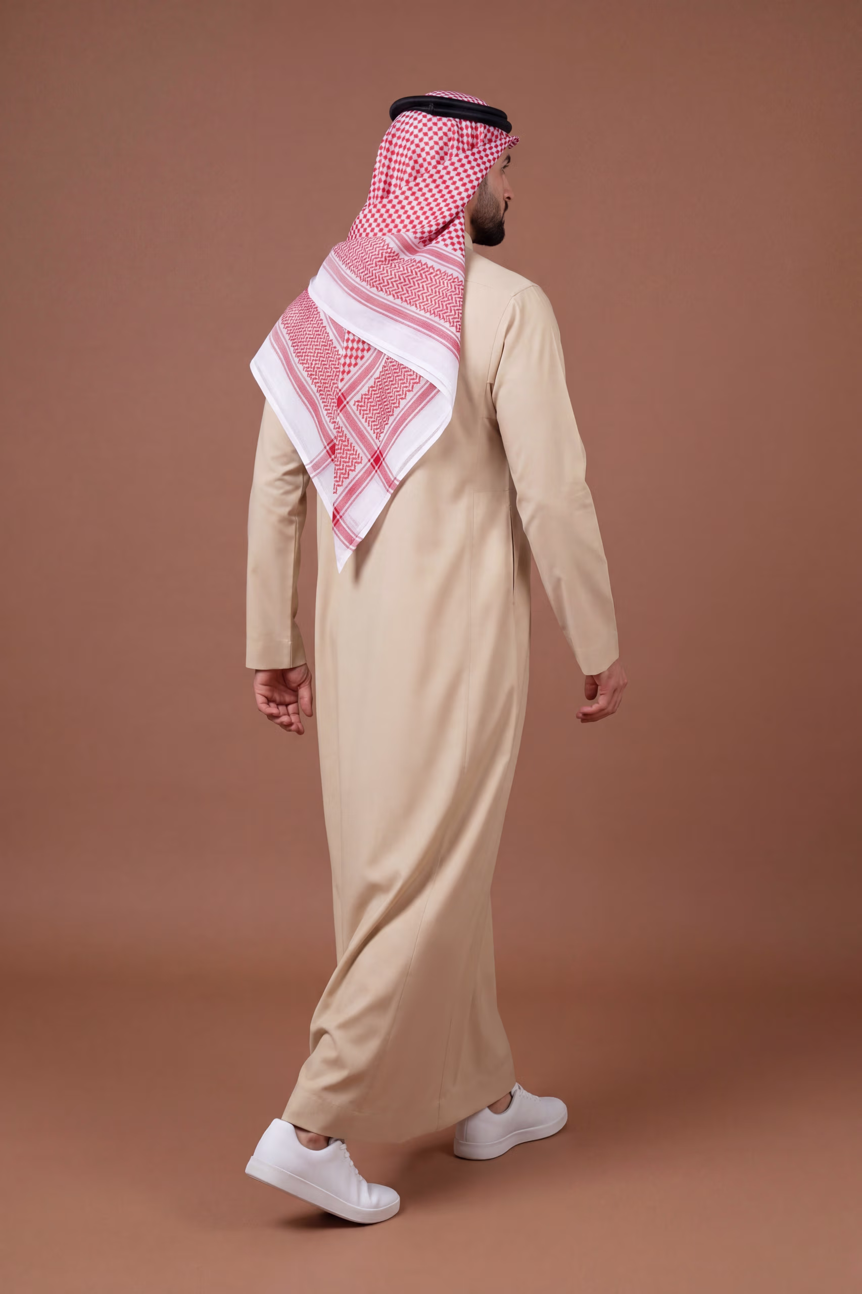 Pale Yellow Saudi Thobe 8