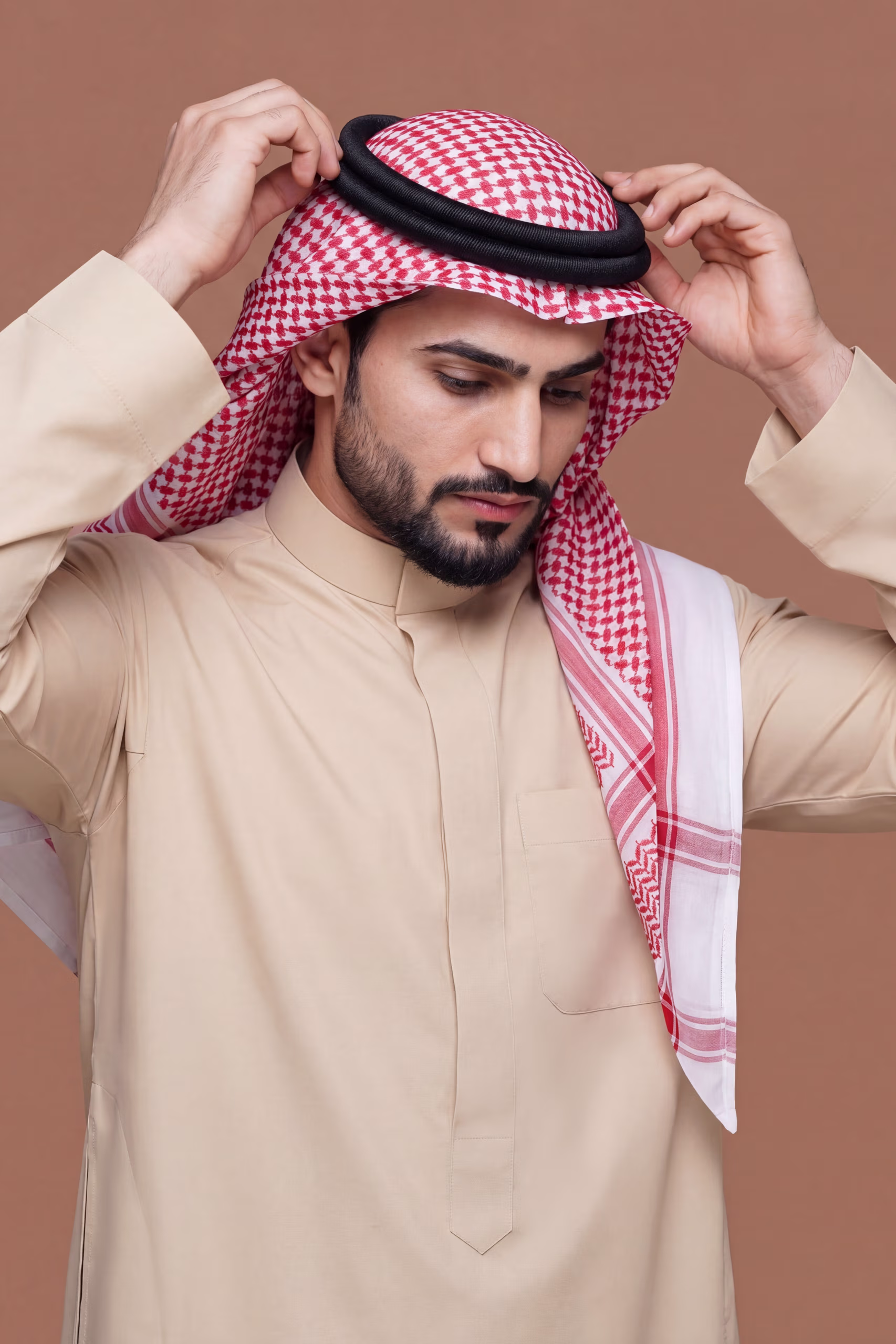 Pale Yellow Saudi Thobe 4