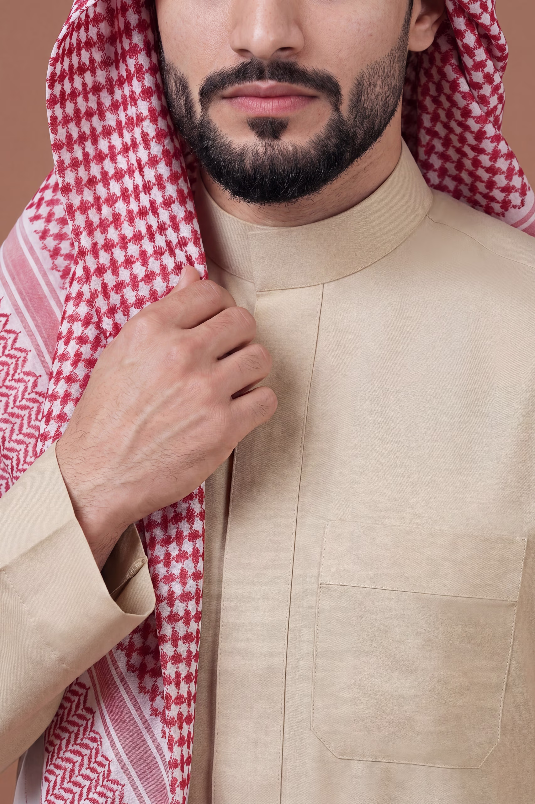 Pale Yellow Saudi Thobe 10