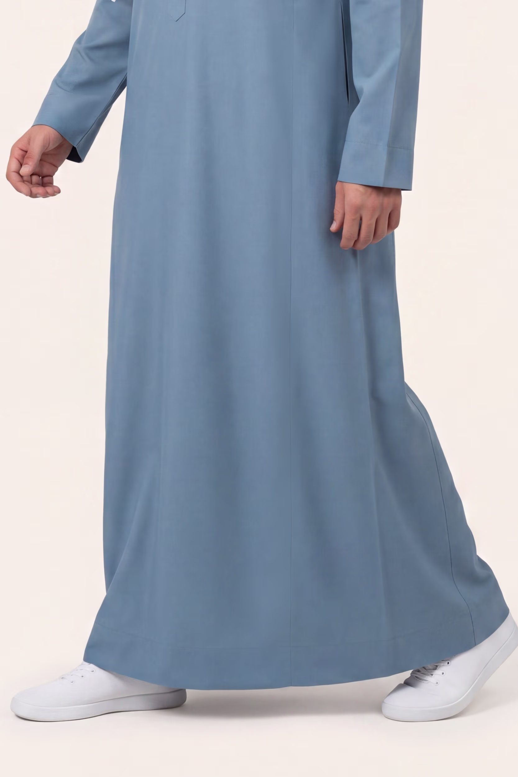 Soft Blue Saudi Thobe 6