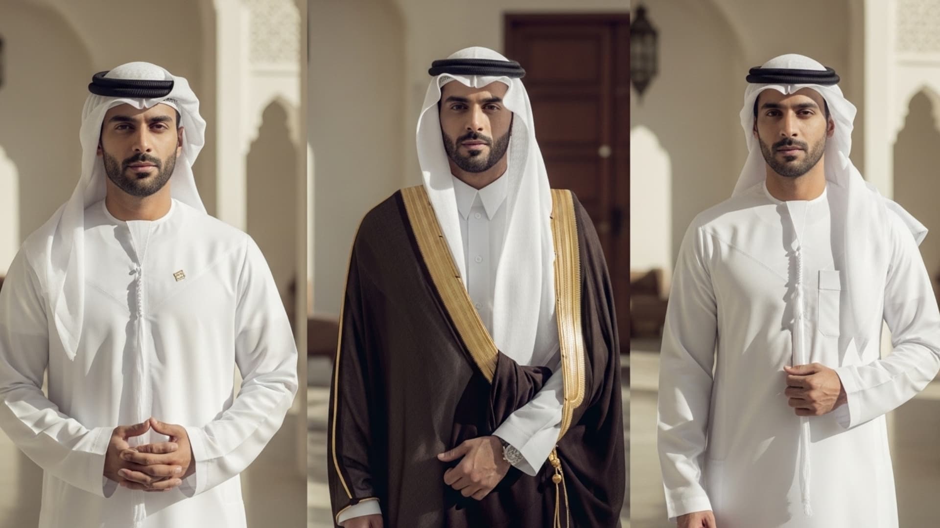 العنوان الكندورة مقابل الثوب مقابل الدشداشة: ما يحتاج كل رجل في أبوظبي يعرفه قبل الشراء