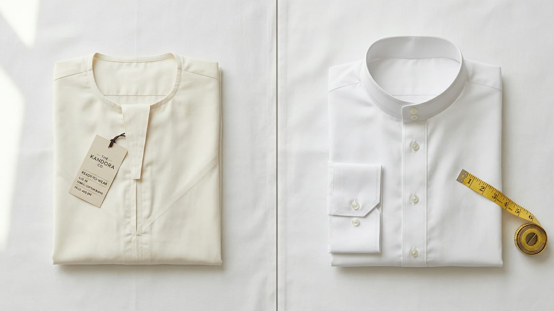 Custom Tailored vs Ready-Made Kandora: What Actually Makes the Difference