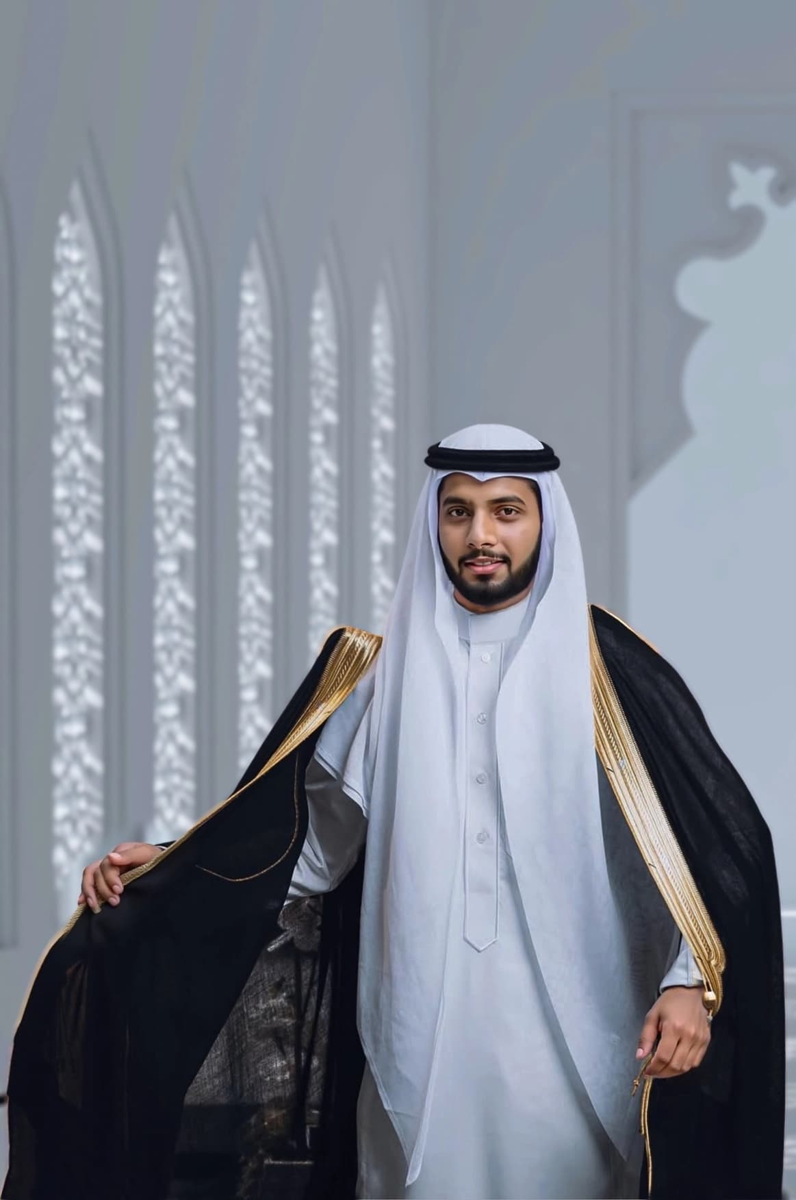 Shabab al Yola's Bisht with Finest Fabric - Stellar Edition thumbnail 2