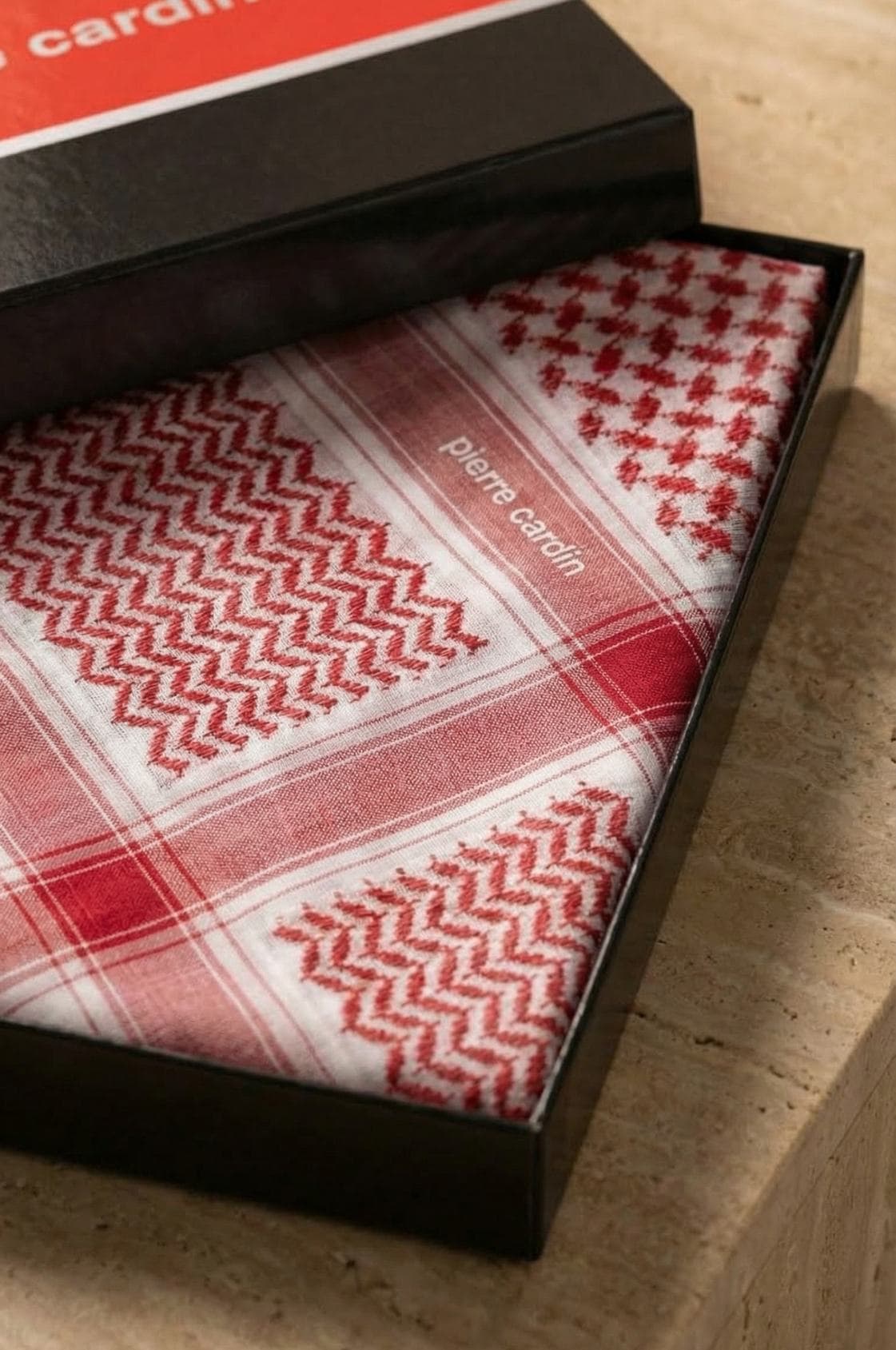 Pierre Cardin Signature Shemagh – 100% Original French Edition - 1