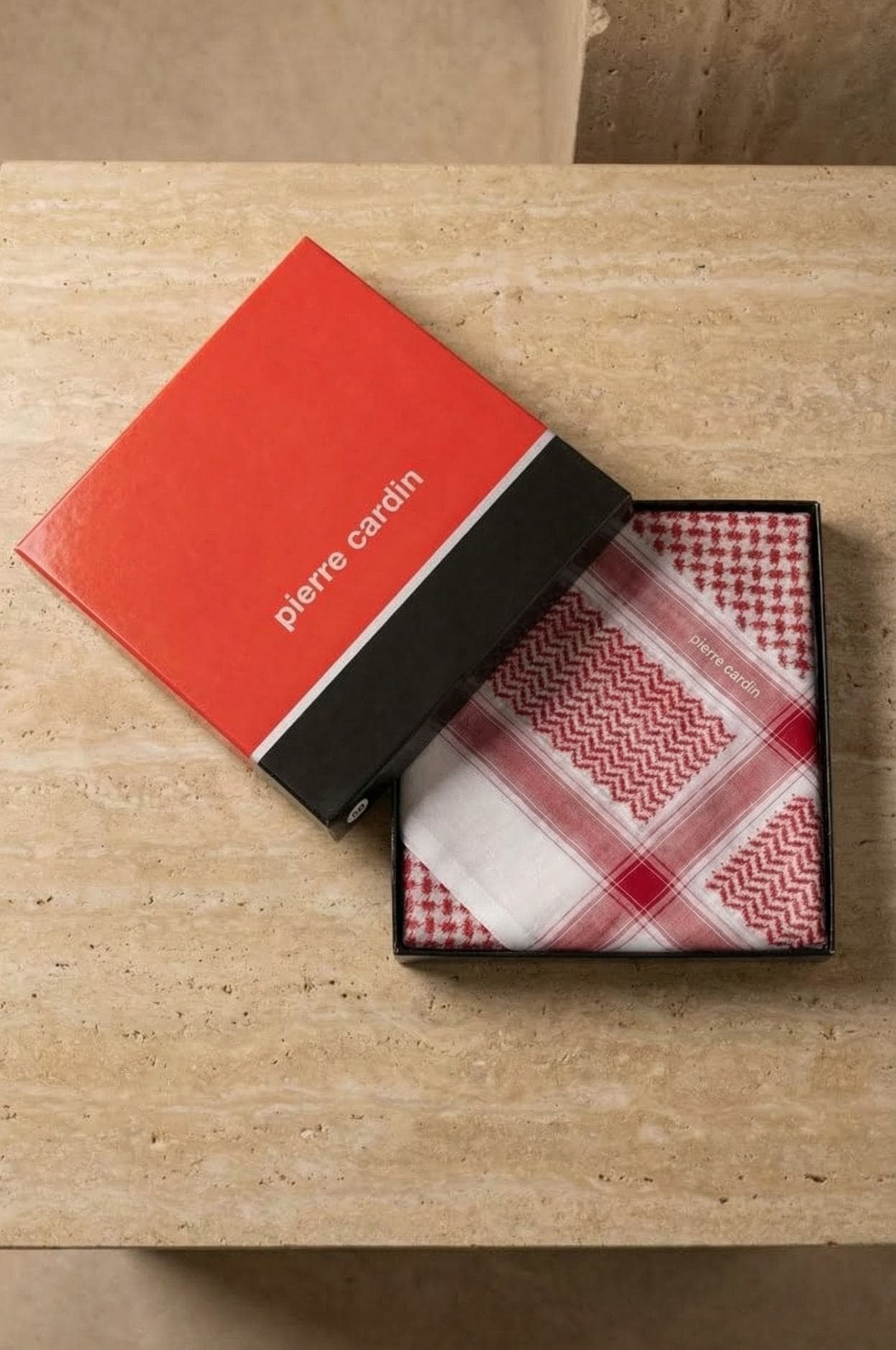 Pierre Cardin Signature Shemagh – 100% Original French Edition - 2