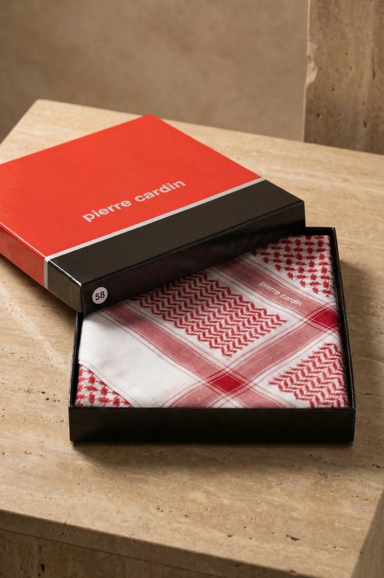 Pierre Cardin Signature Shemagh – 100% Original French Edition thumbnail 3