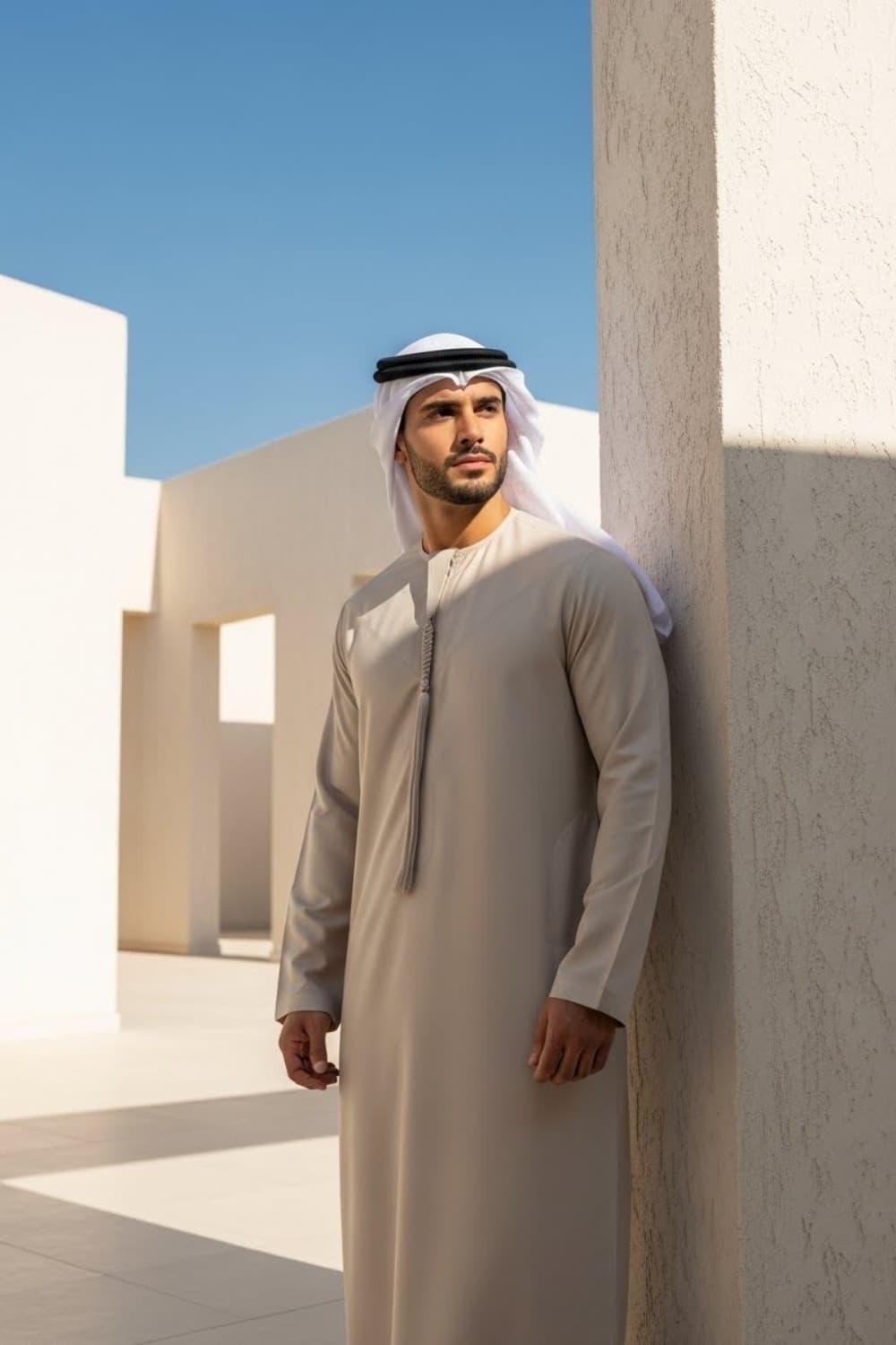 Montgomery Wool Kandora — Oatmeal | Winter Collection