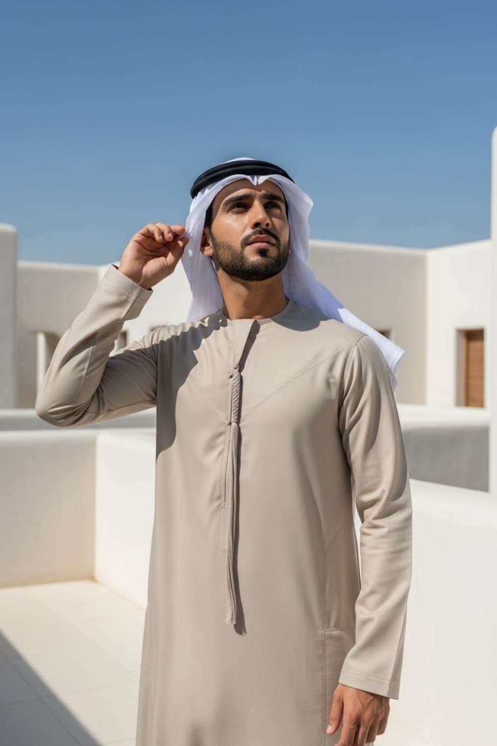 Montgomery Wool Kandora — Oatmeal | Winter Collection