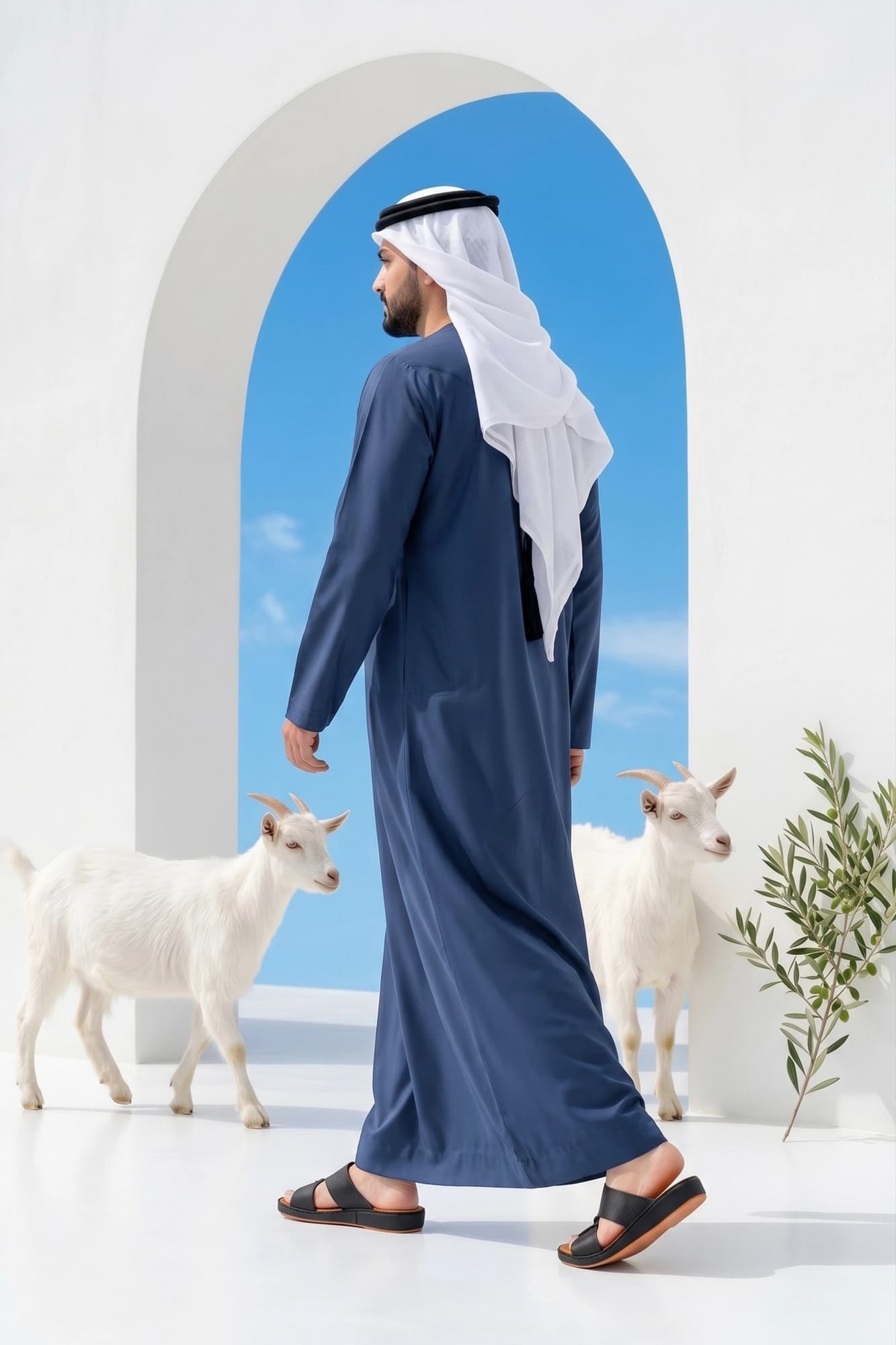 کندورة الإماراتية الليلية البحرية - 4
