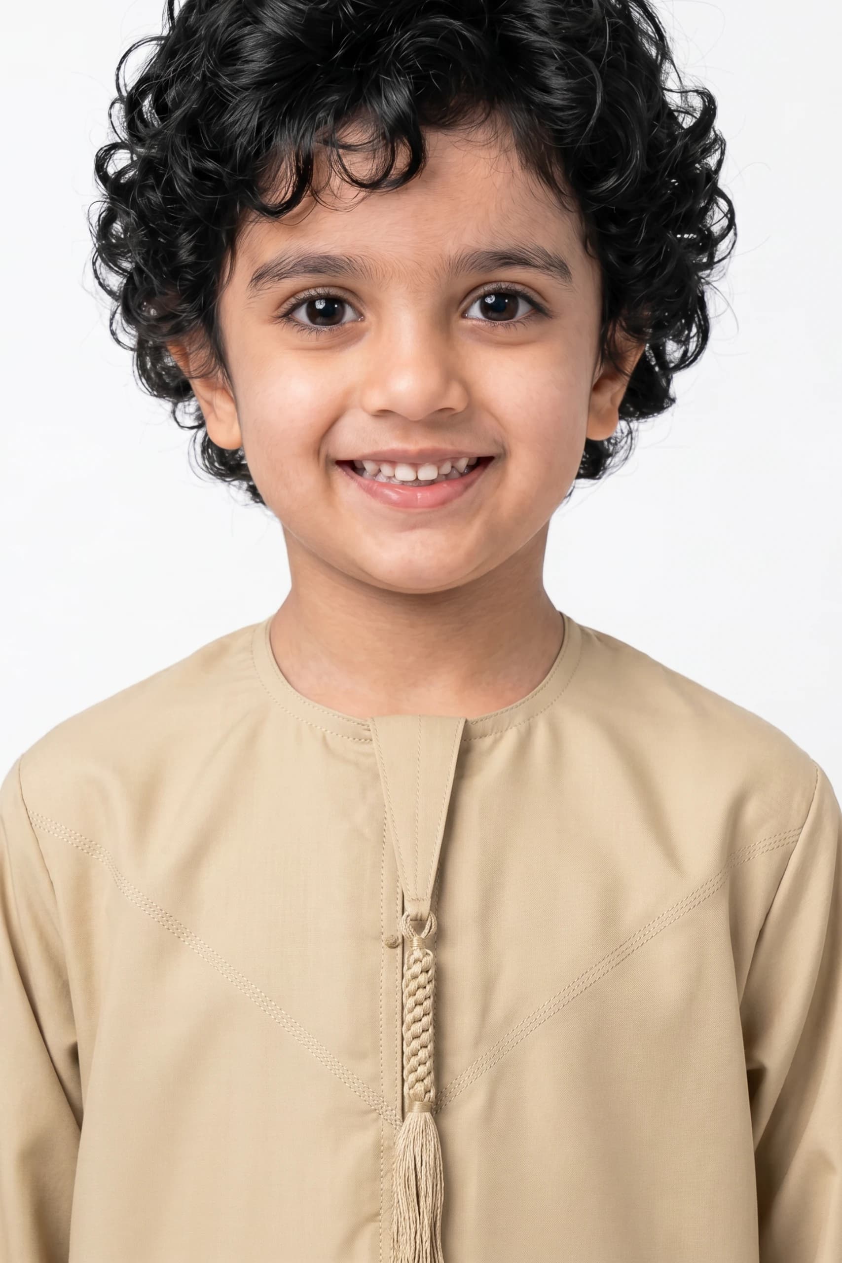 کندورة أطفال خاكي فاتح - 2