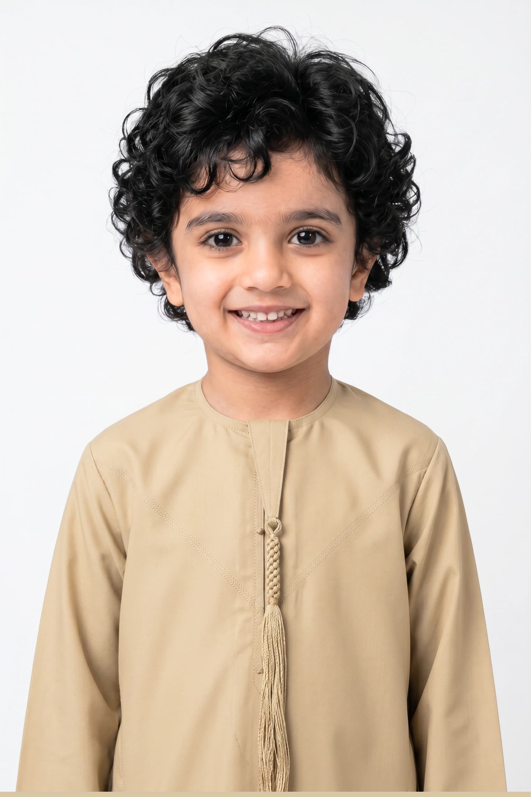 کندورة أطفال خاكي فاتح - 4