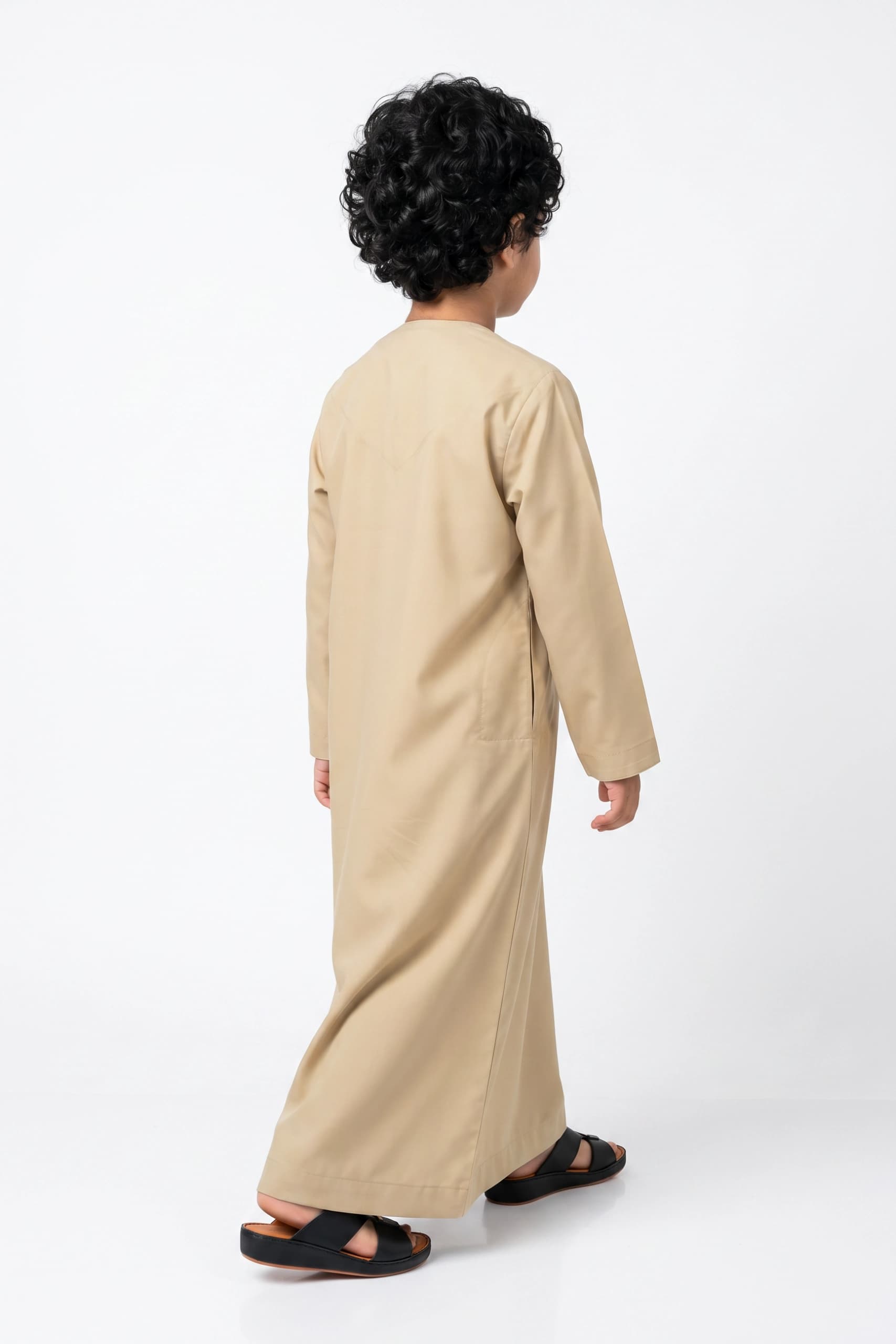 کندورة أطفال خاكي فاتح - 7