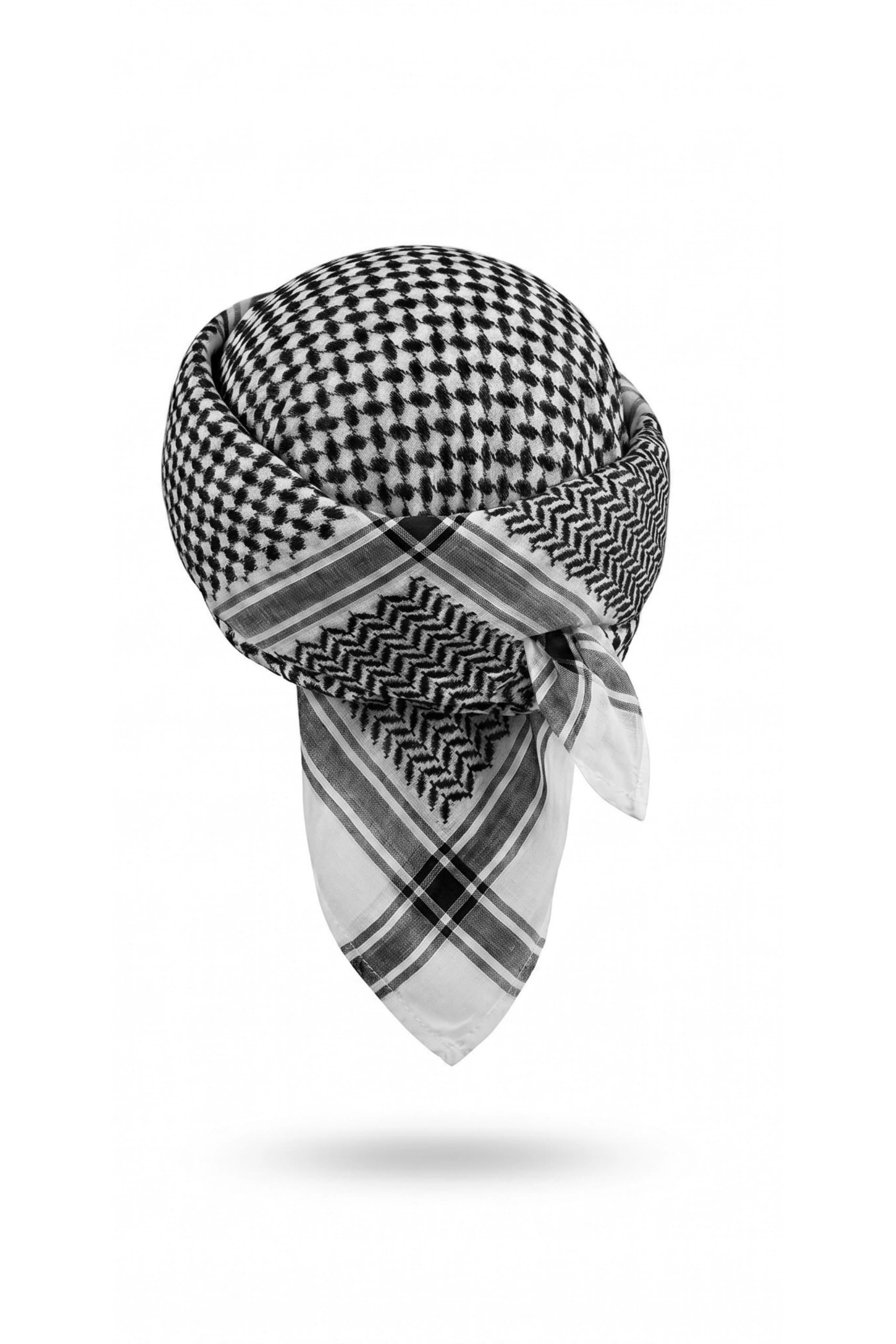 Black & White Pattern Hamdaniya 2