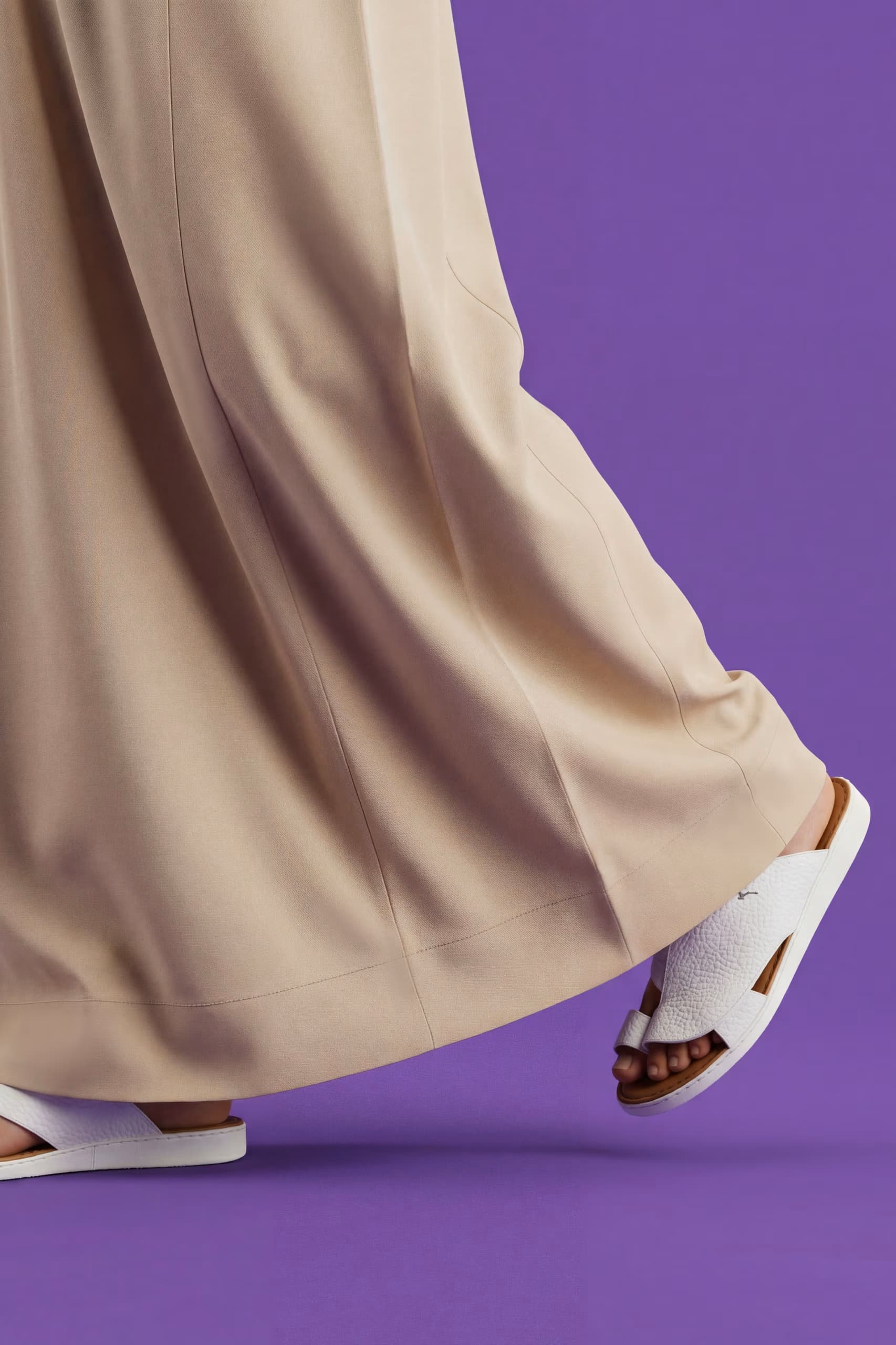 Beige Saudi Thobe 10
