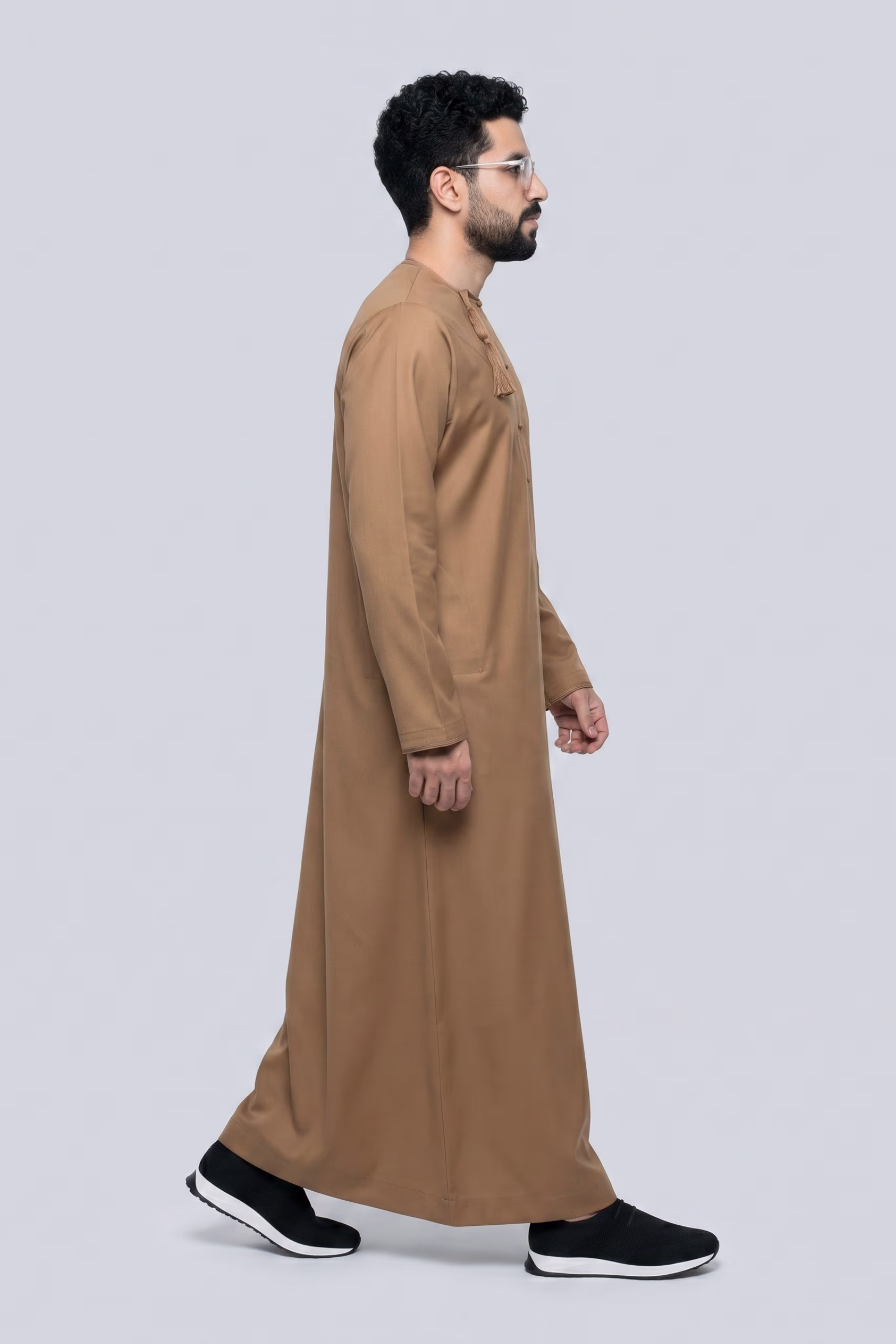 Camel Omani Dishdasha thumbnail 3