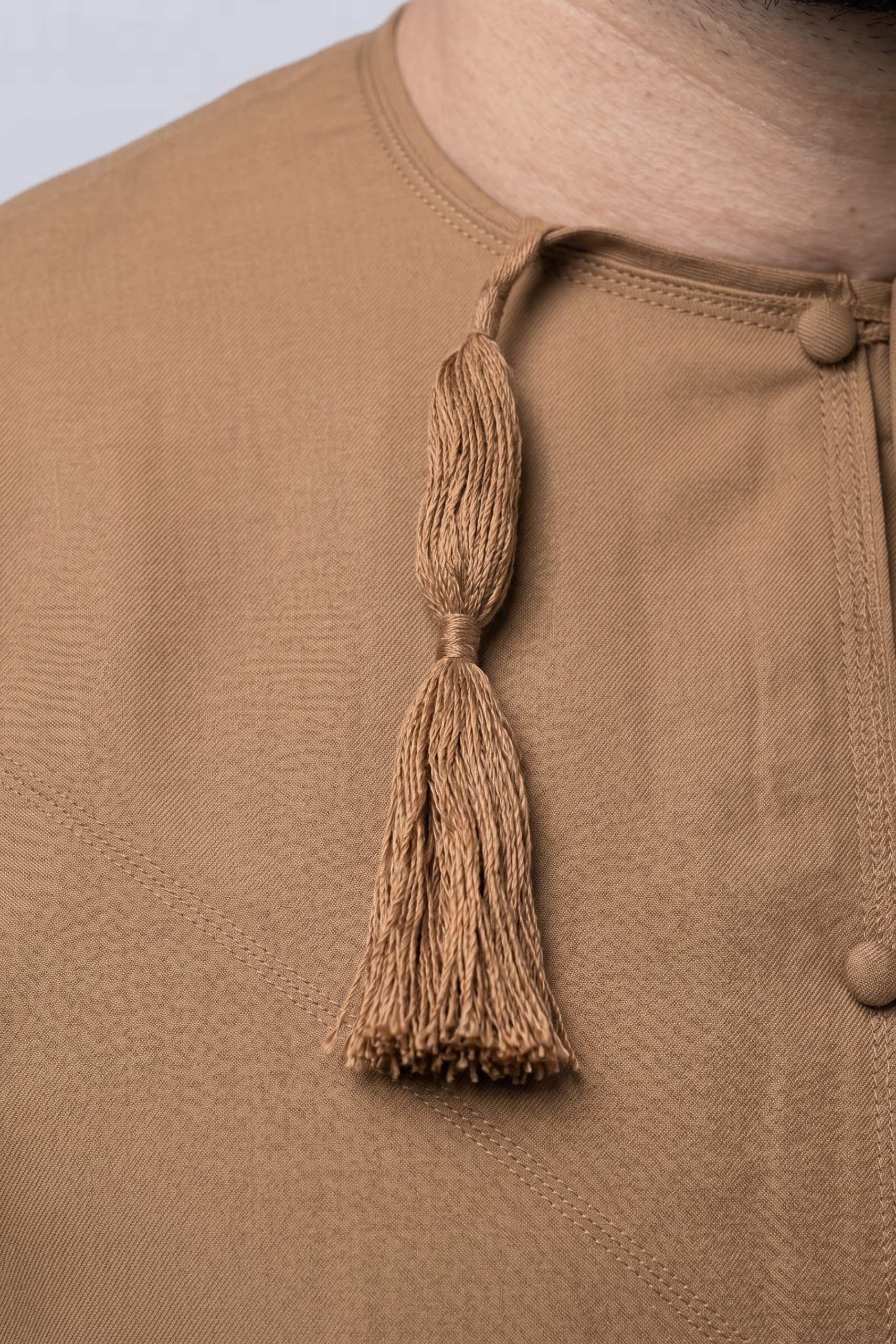 Camel Omani Dishdasha thumbnail 5