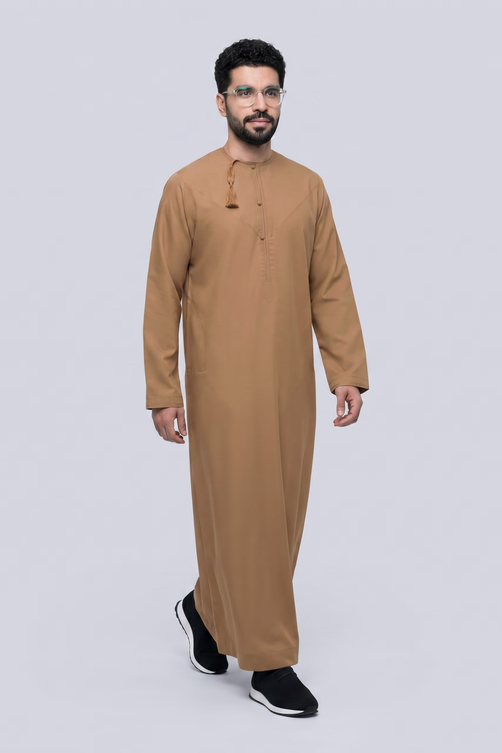 Camel Omani Dishdasha thumbnail 7