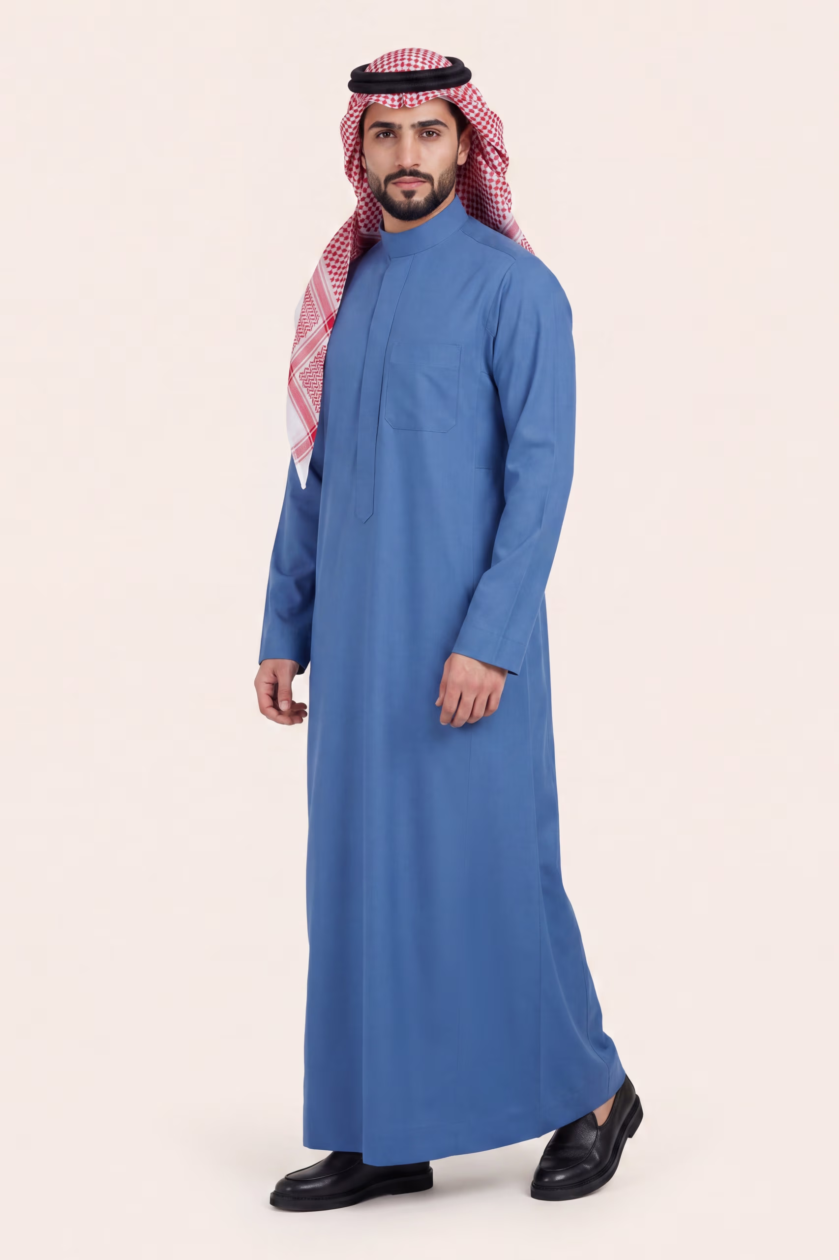 Cobalt Blue Saudi Thobe