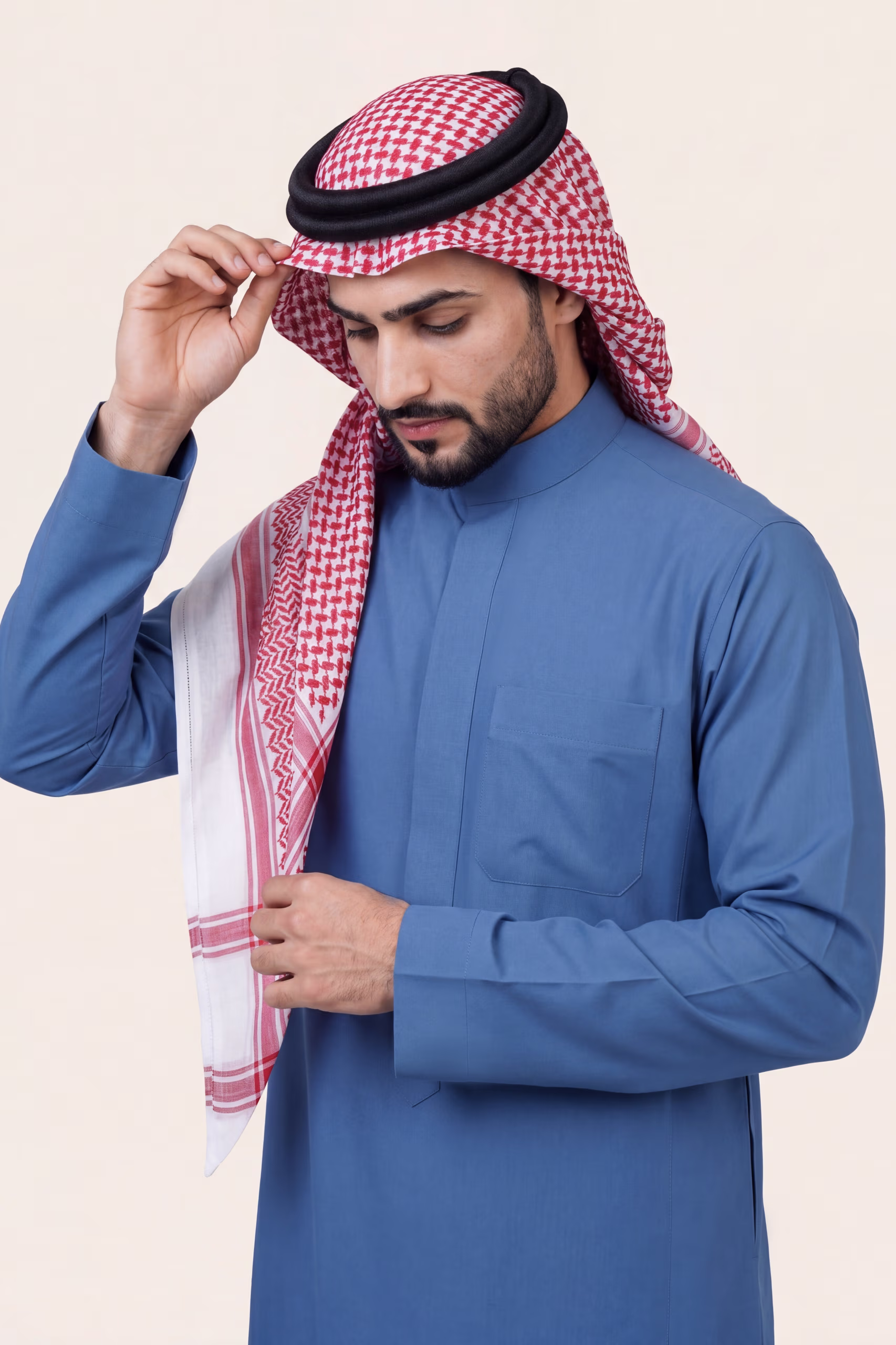 Cobalt Blue Saudi Thobe