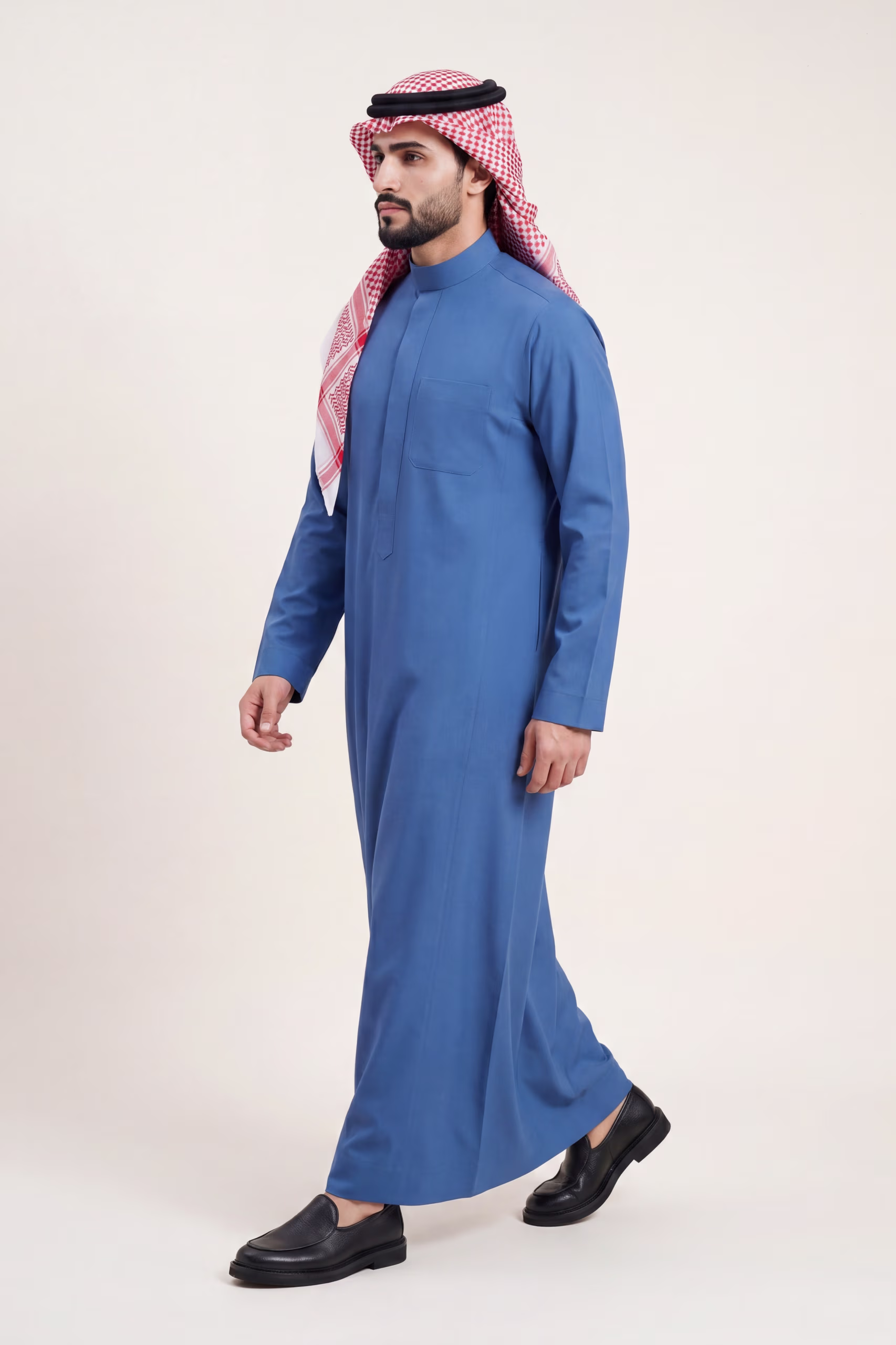 Cobalt Blue Saudi Thobe