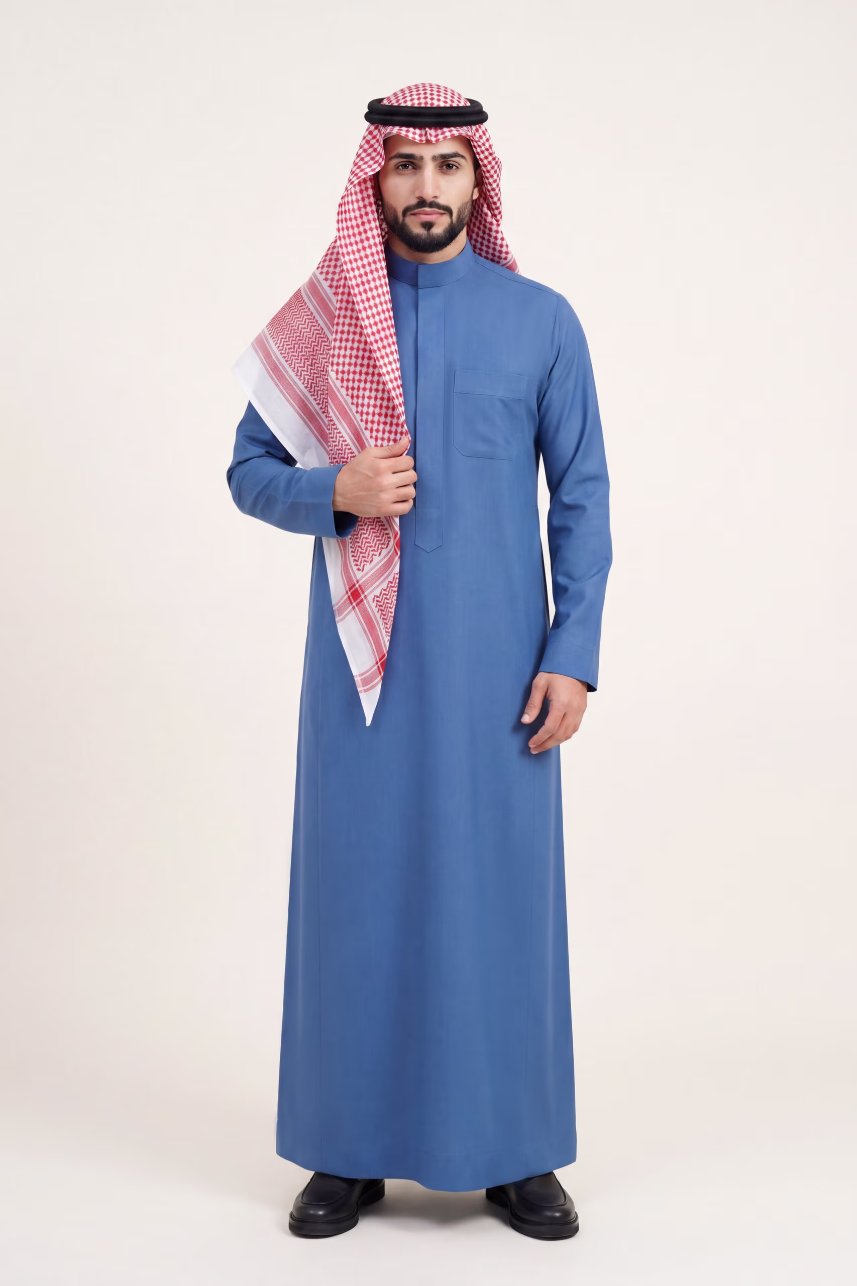Cobalt Blue Saudi Thobe