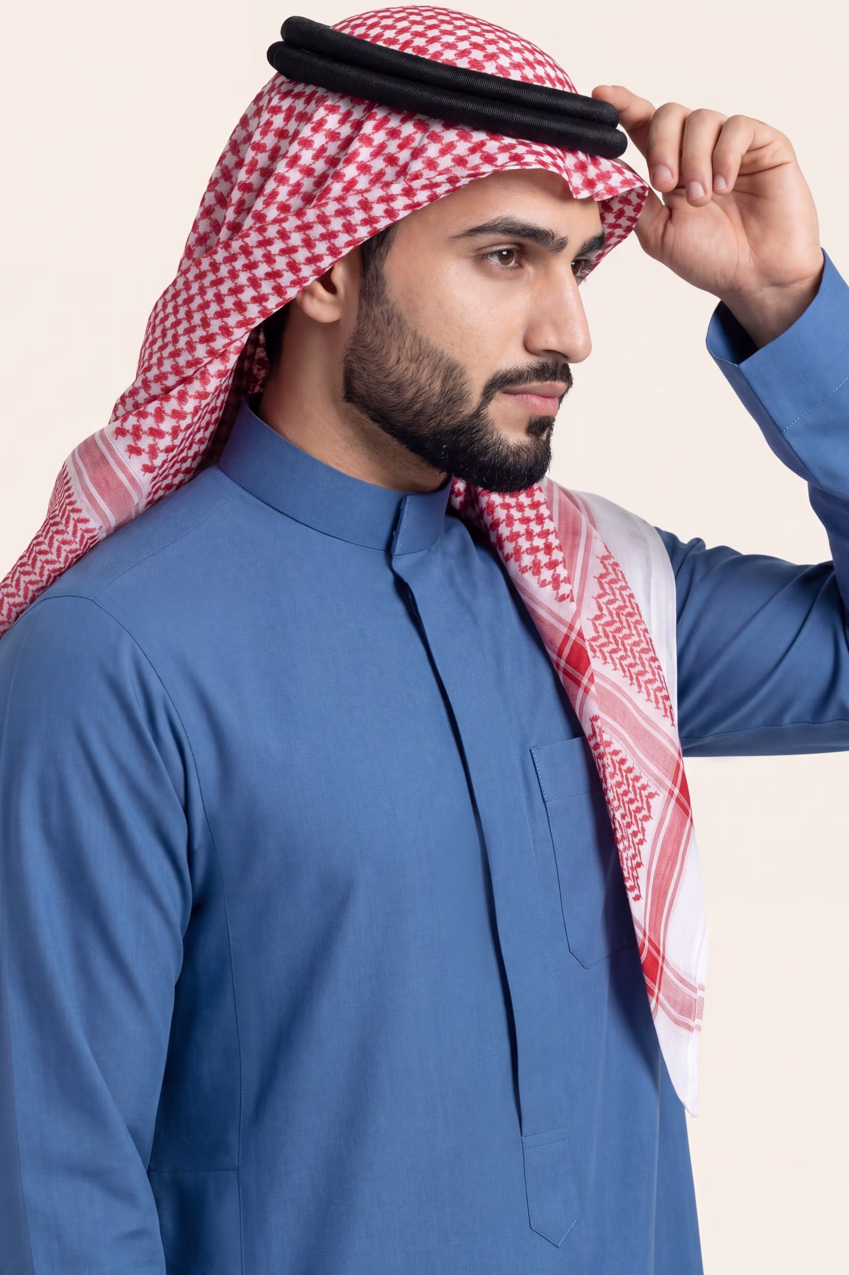 Cobalt Blue Saudi Thobe