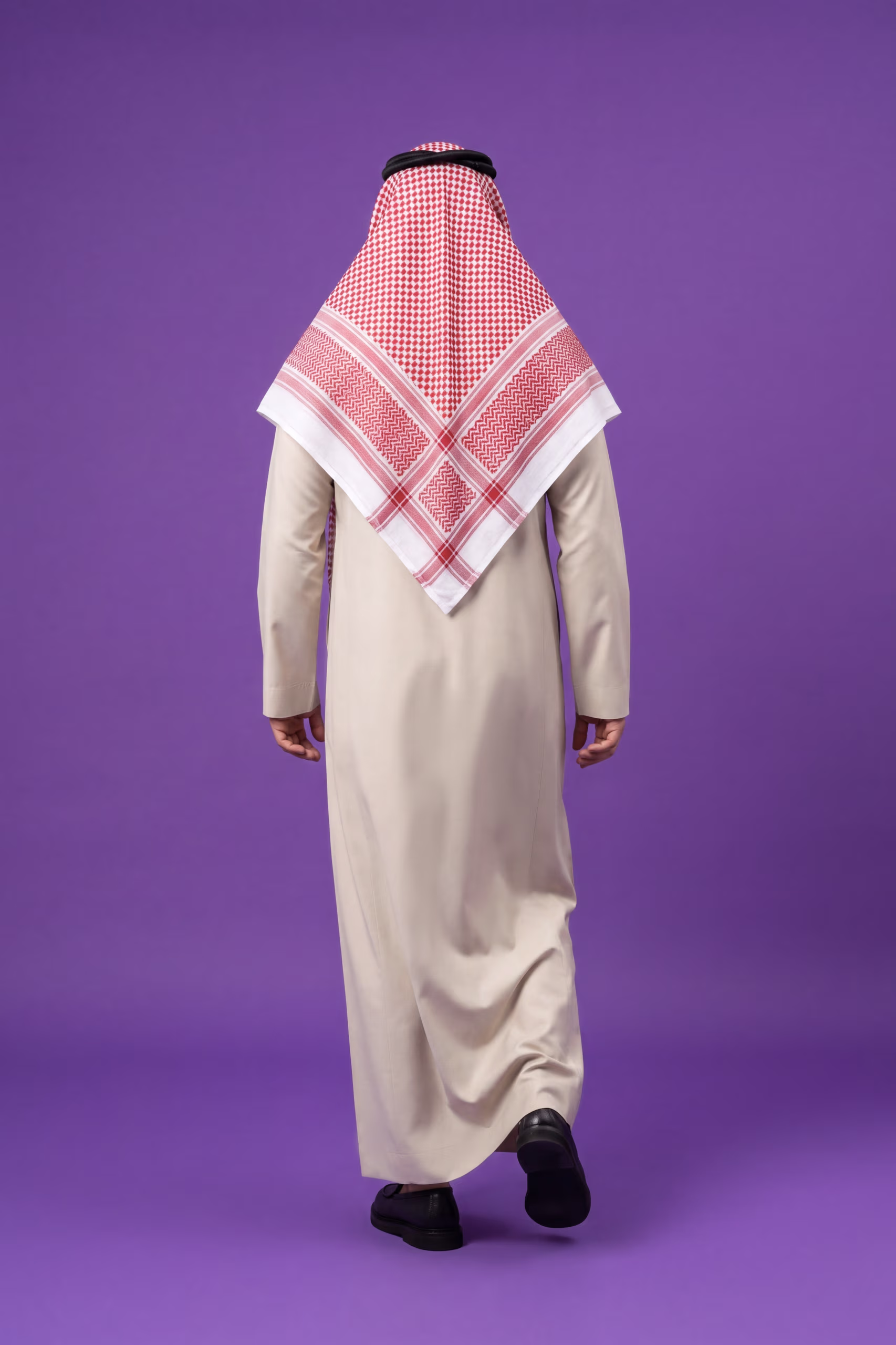 Cream Latte Saudi Thobe 8