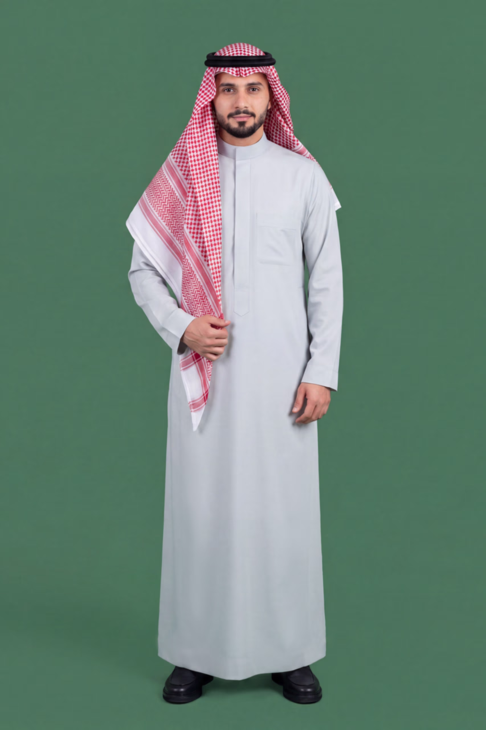 Fog Grey Saudi Thobe