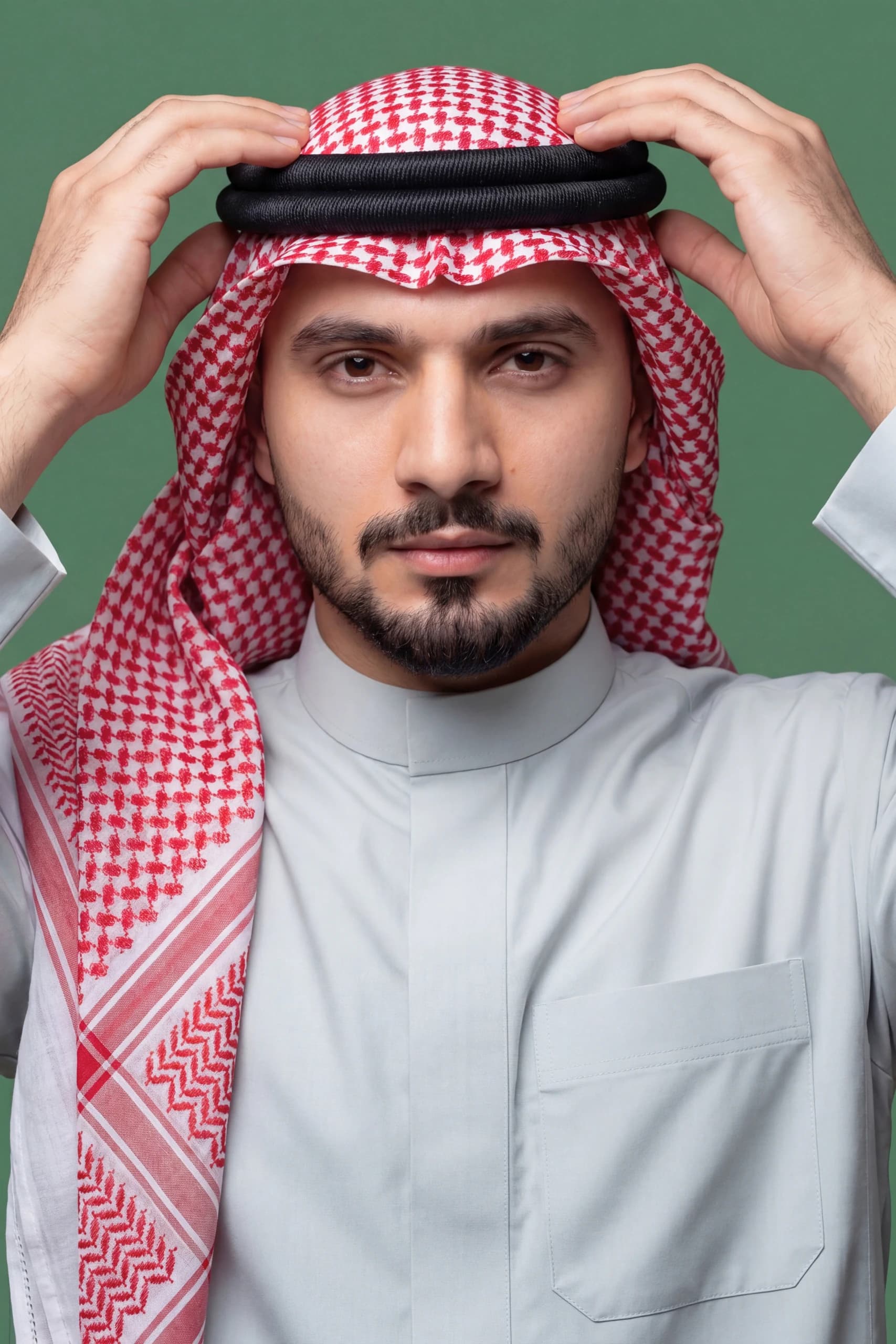 Fog Grey Saudi Thobe 10