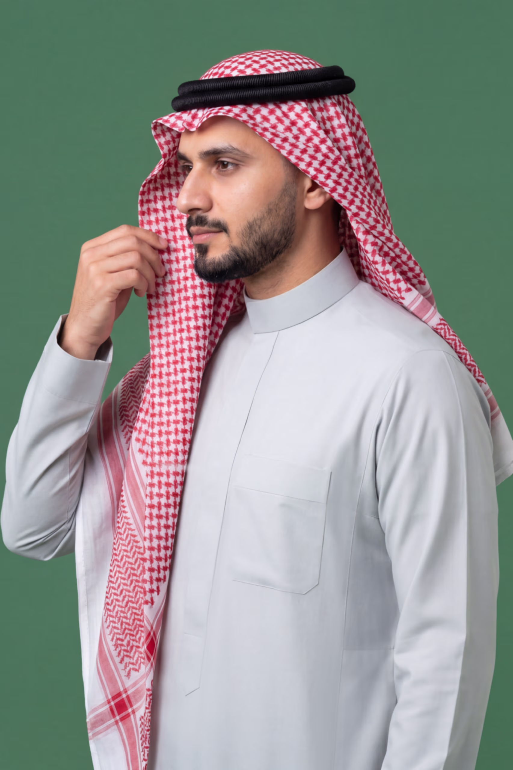 Fog Grey Saudi Thobe